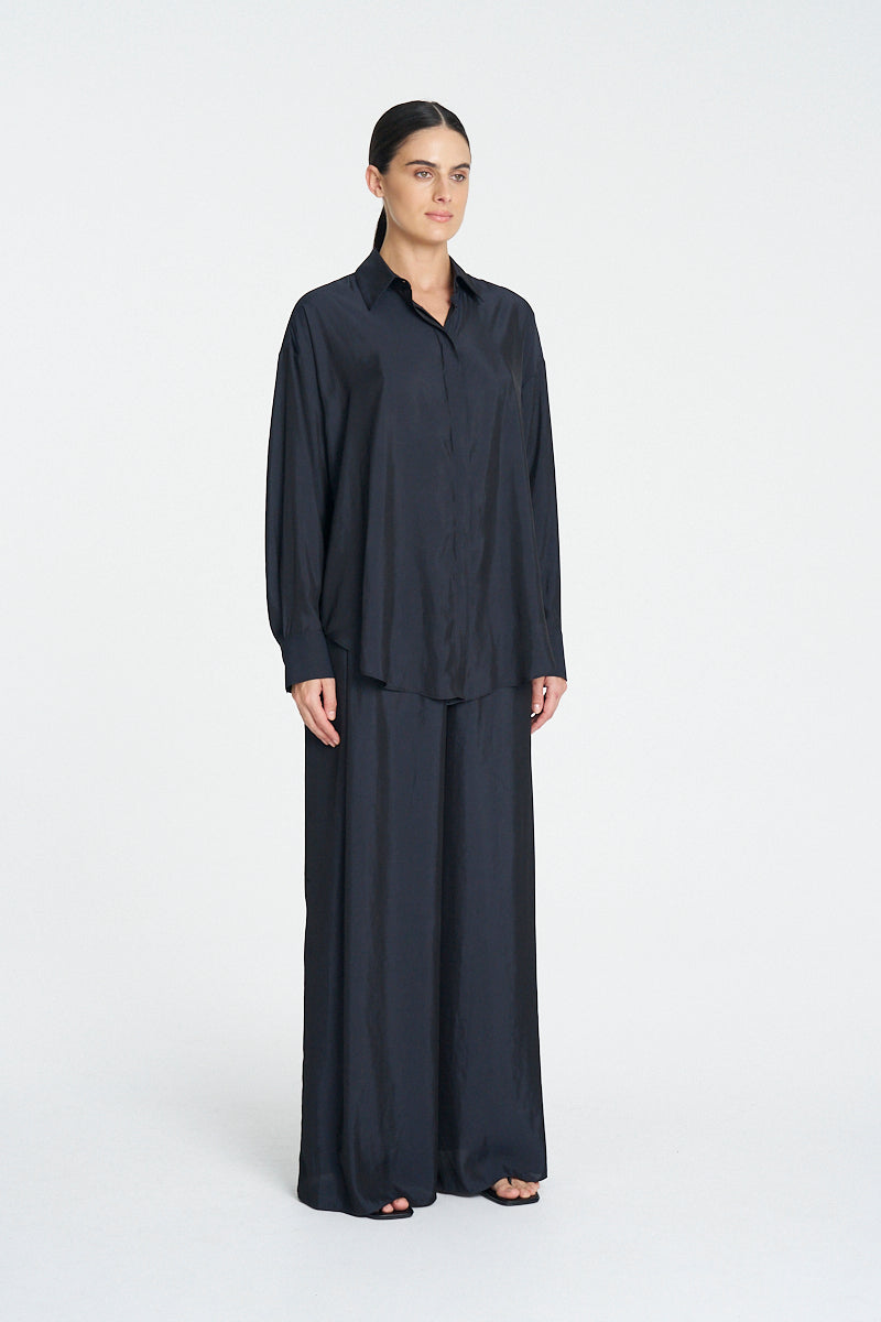 RELAXED SHIRT - Beluga