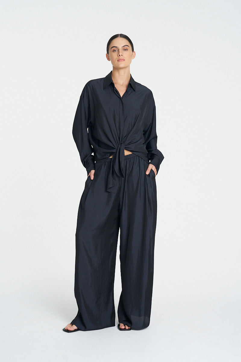 RELAXED SHIRT - Beluga