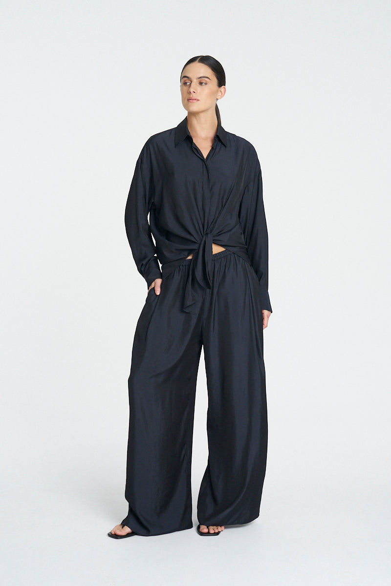 RELAXED SHIRT - Beluga