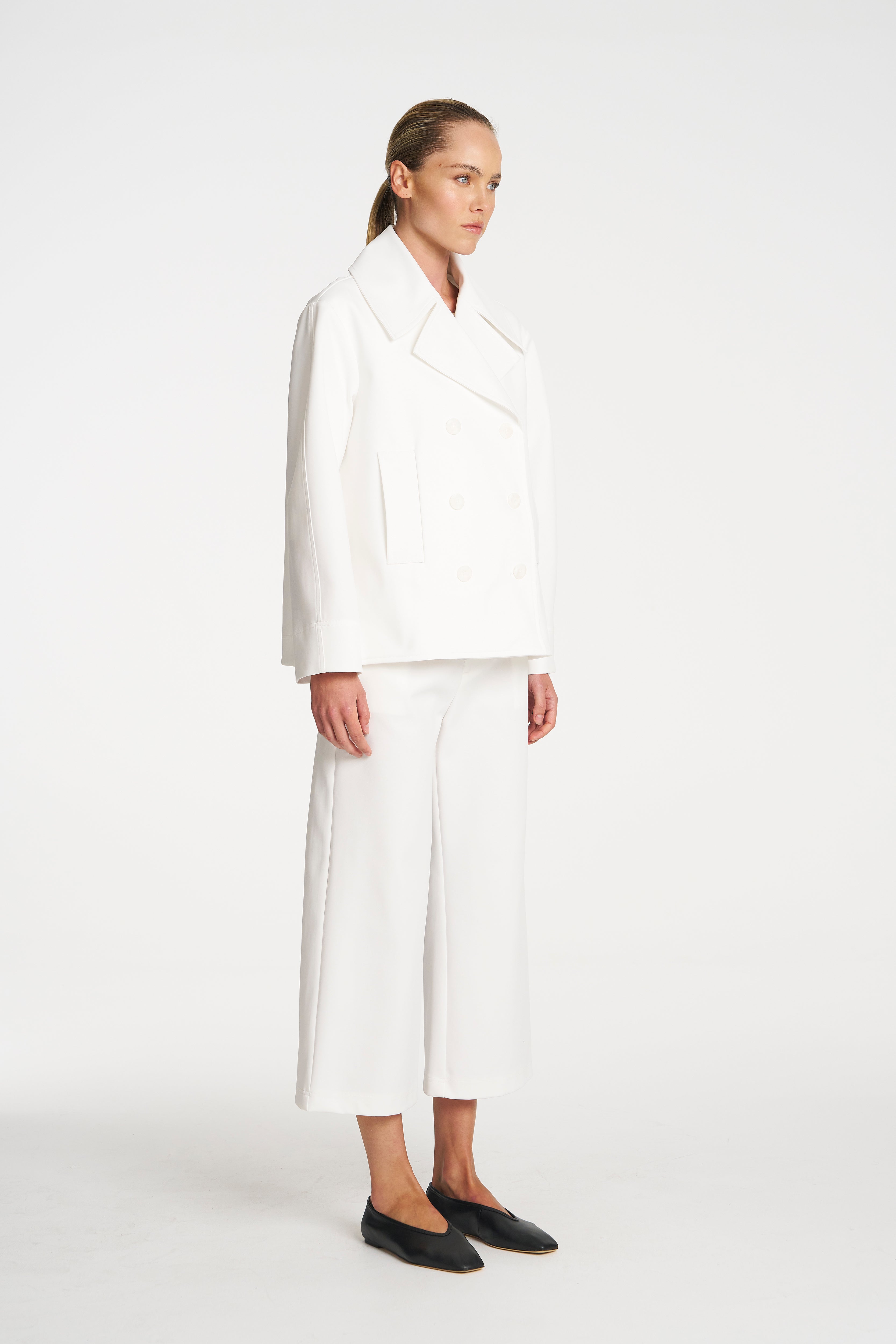 F103 1968 CROP FLY PANT - MELA PURDIE