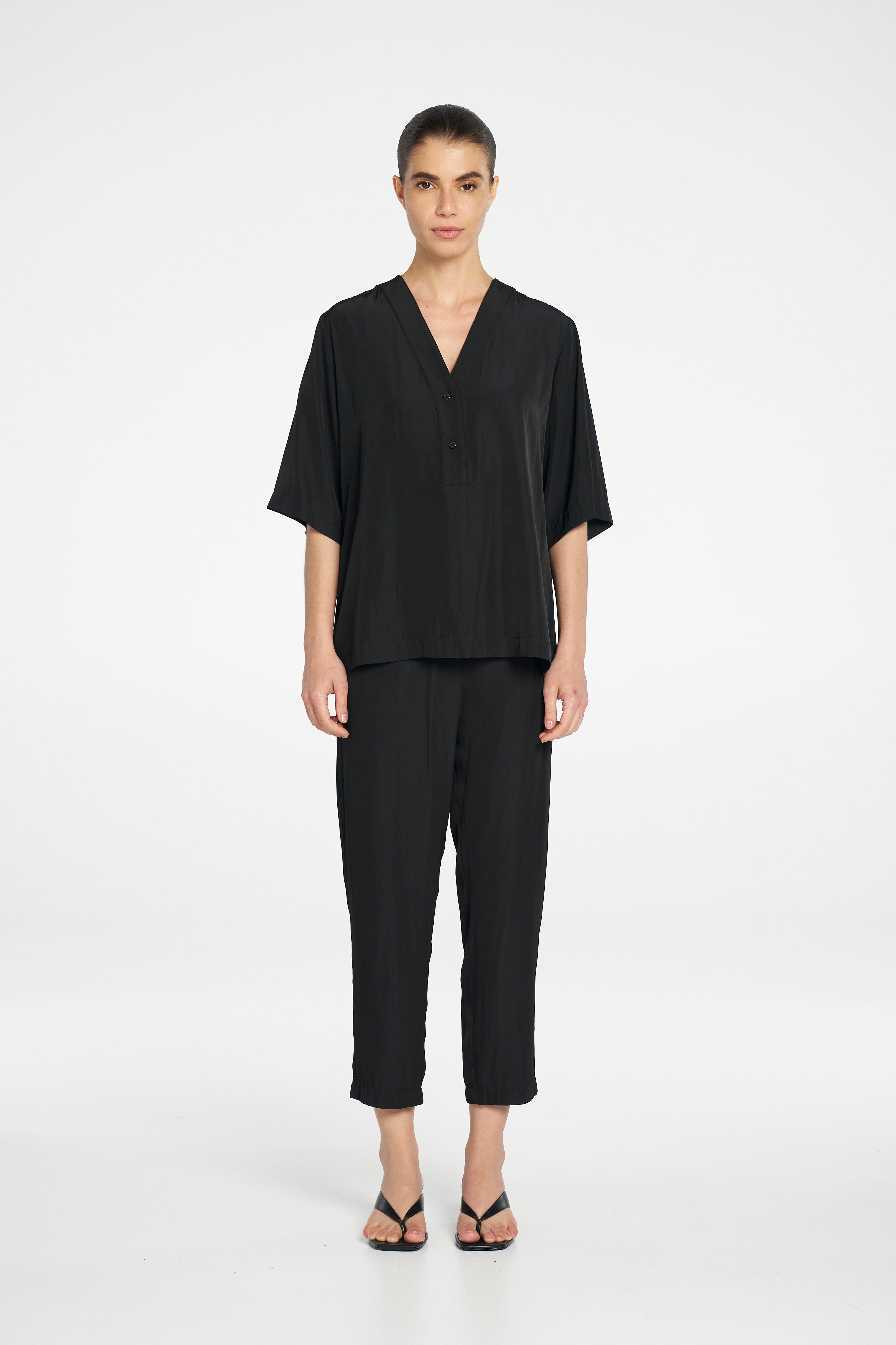 F67 1871 SOFT ZIP PANT - MELA PURDIE