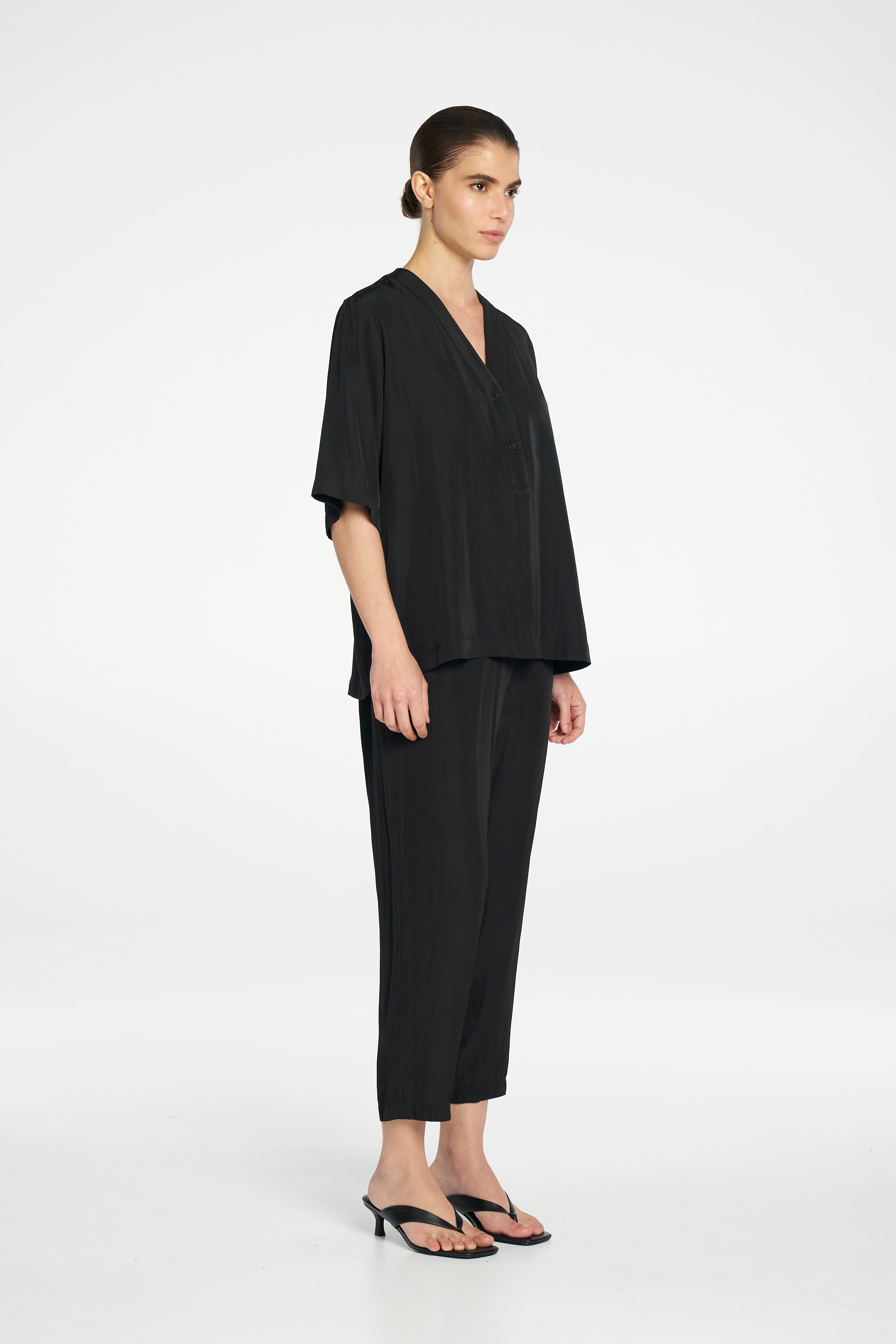 F67 1871 SOFT ZIP PANT - MELA PURDIE