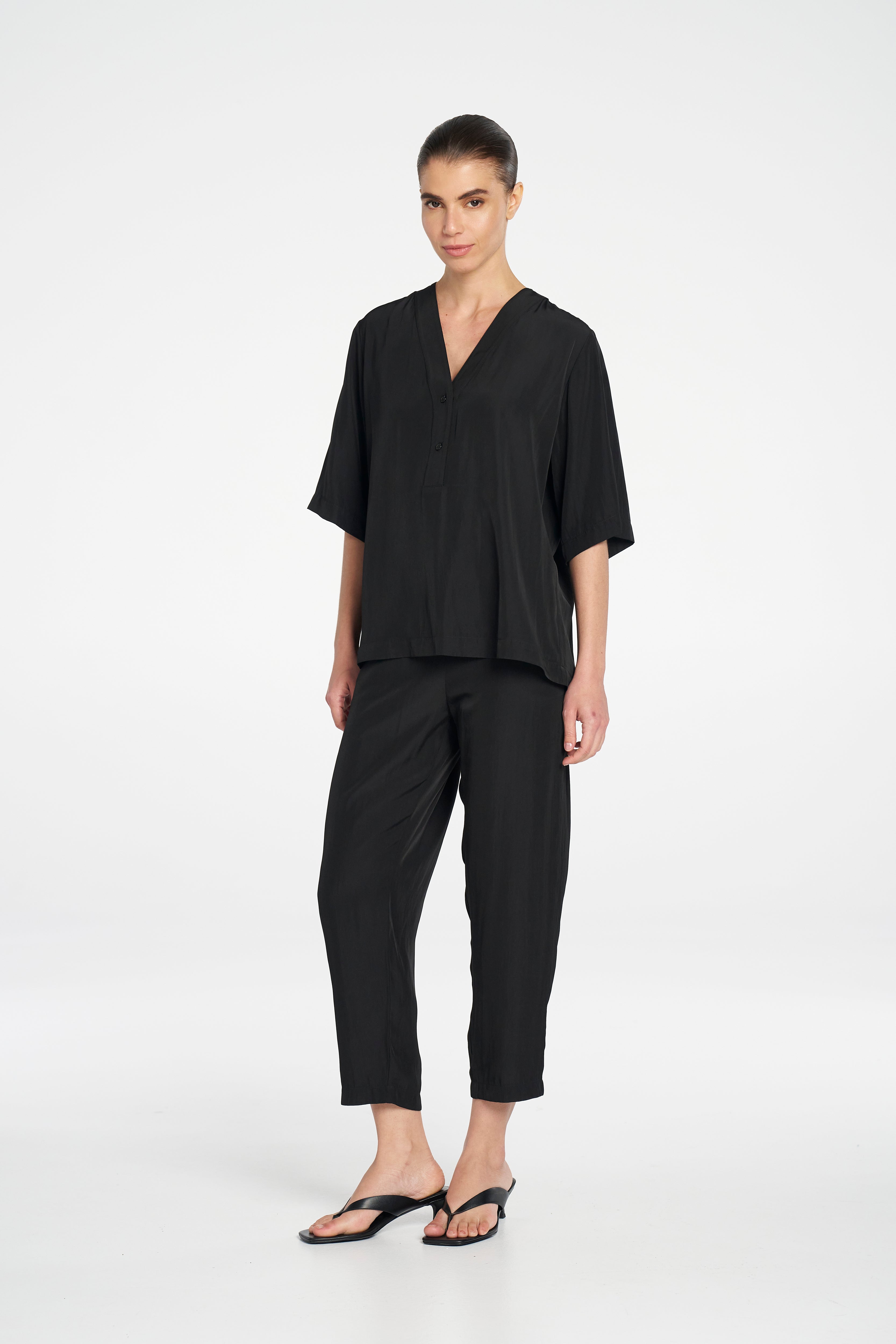 F67 1871 SOFT ZIP PANT - MELA PURDIE