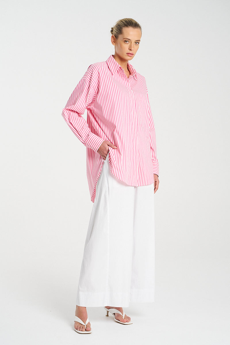 F731 8101 RELAXED POCKET SHIRT - MELA PURDIE