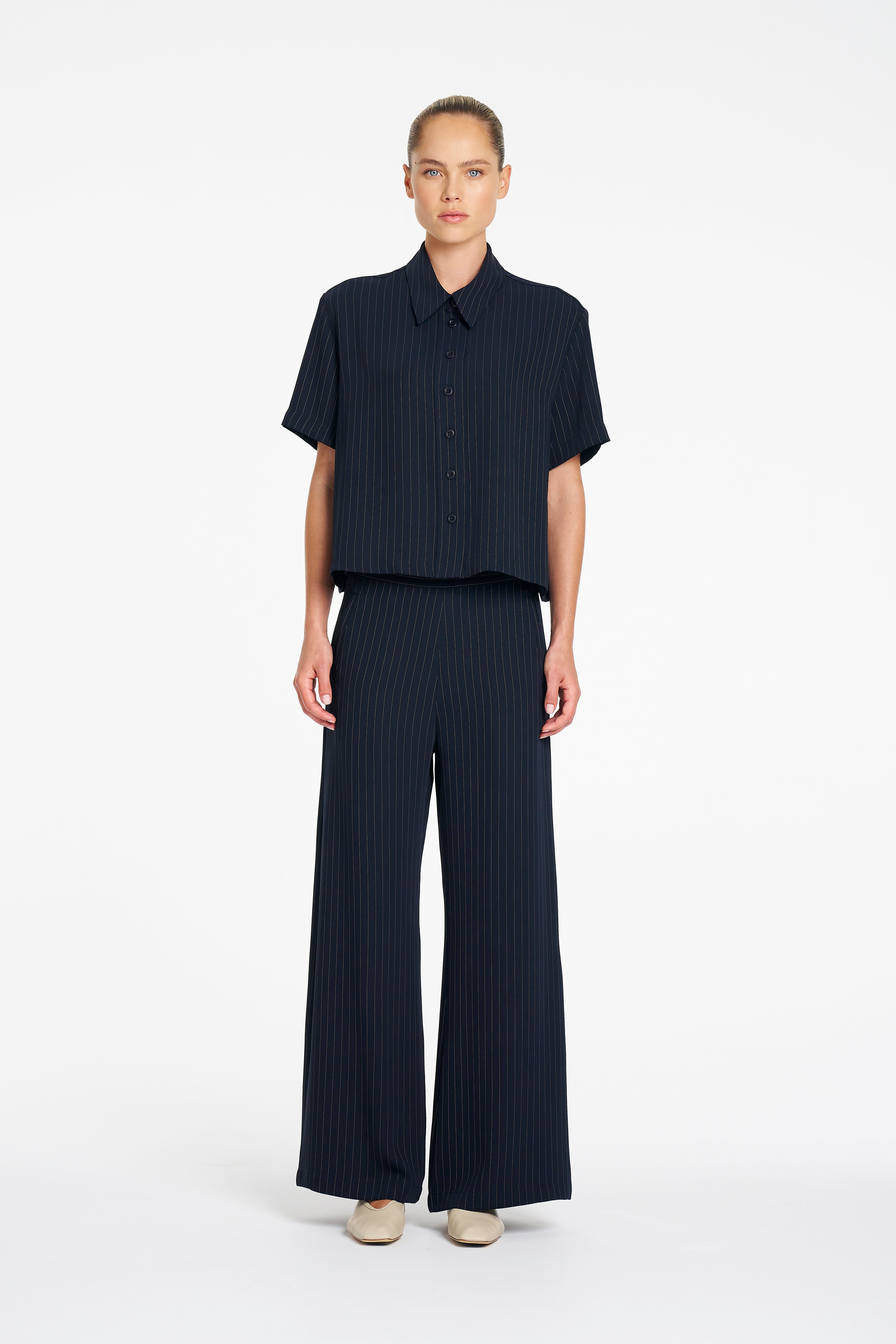 F734 4244 CROP SHIRT - MELA PURDIE