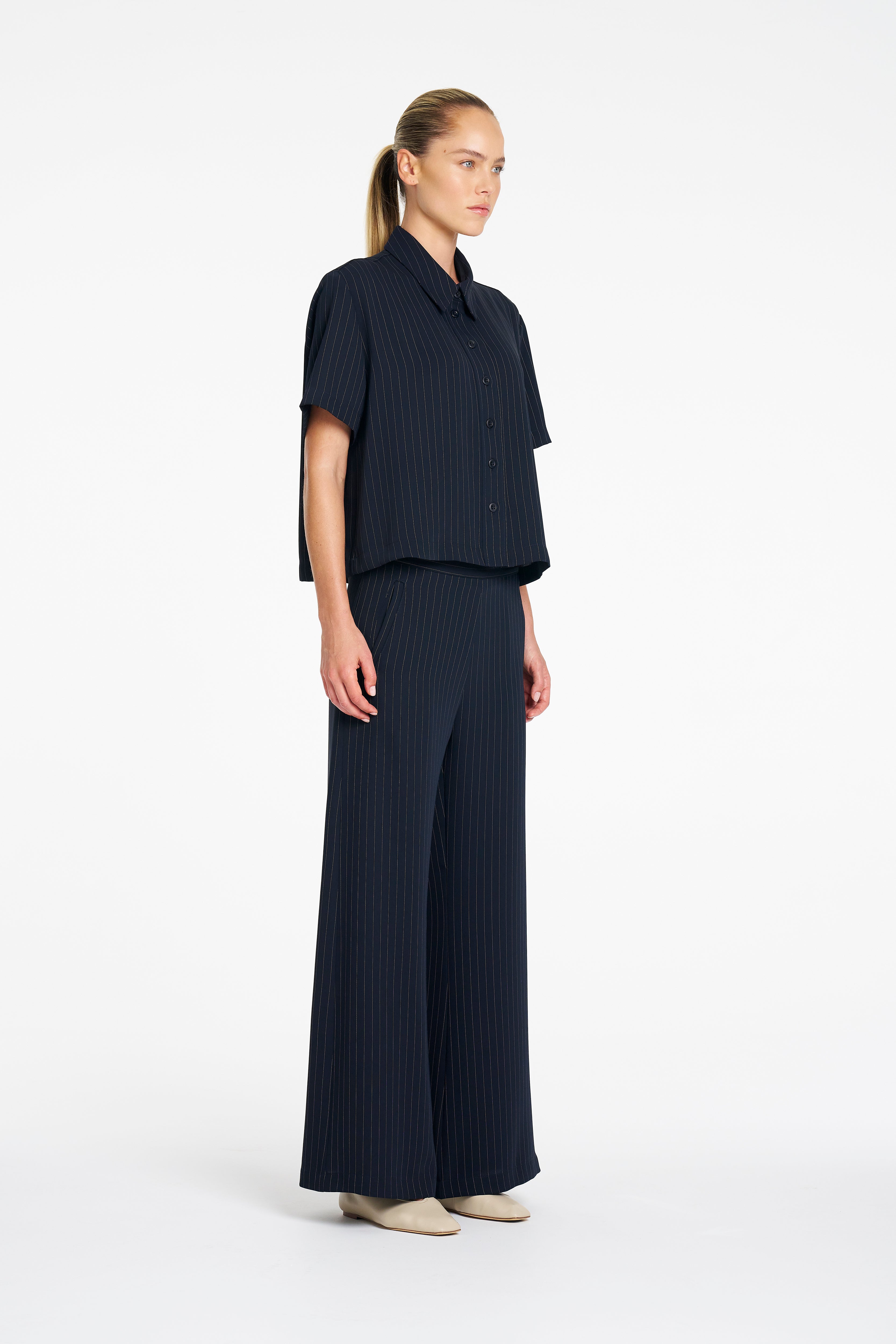 F734 4244 CROP SHIRT - MELA PURDIE