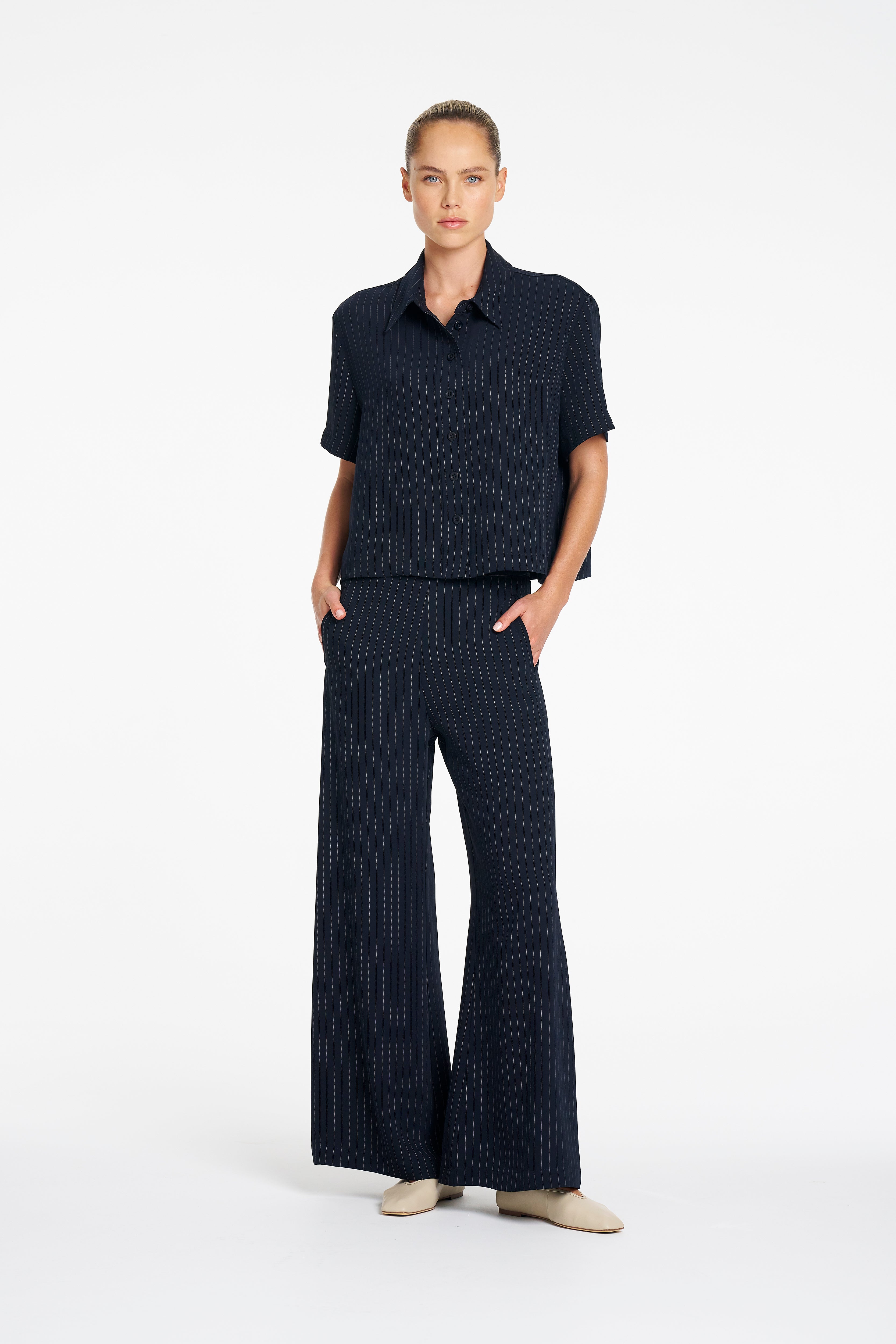 F734 4244 CROP SHIRT - MELA PURDIE