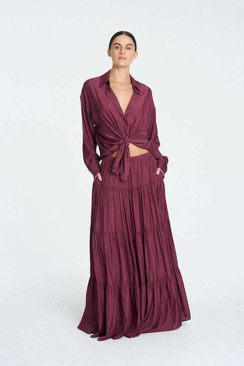 THE SICILIAN SKIRT - Vino