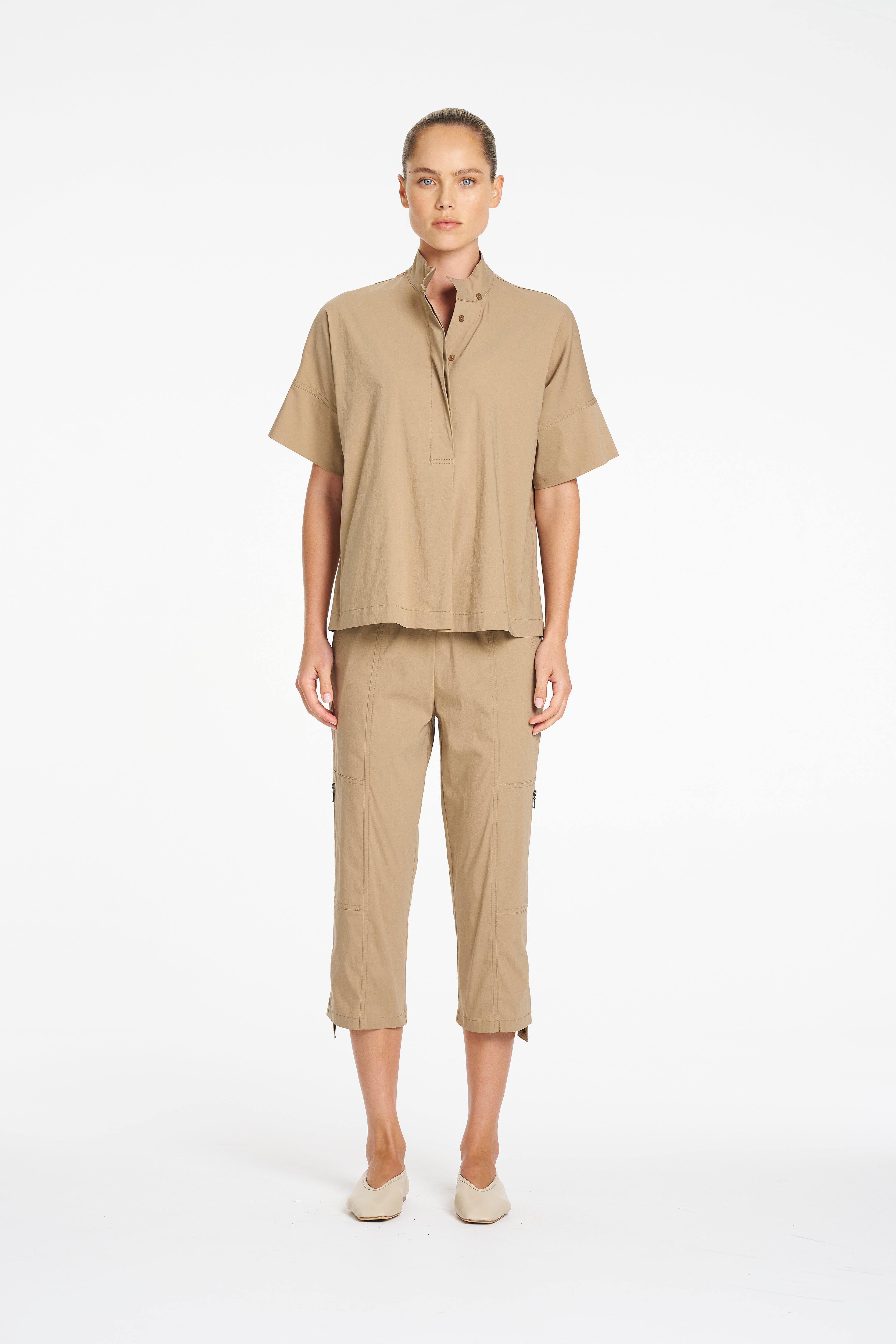 F65 1386 CROP ZIP CARGO - MELA PURDIE