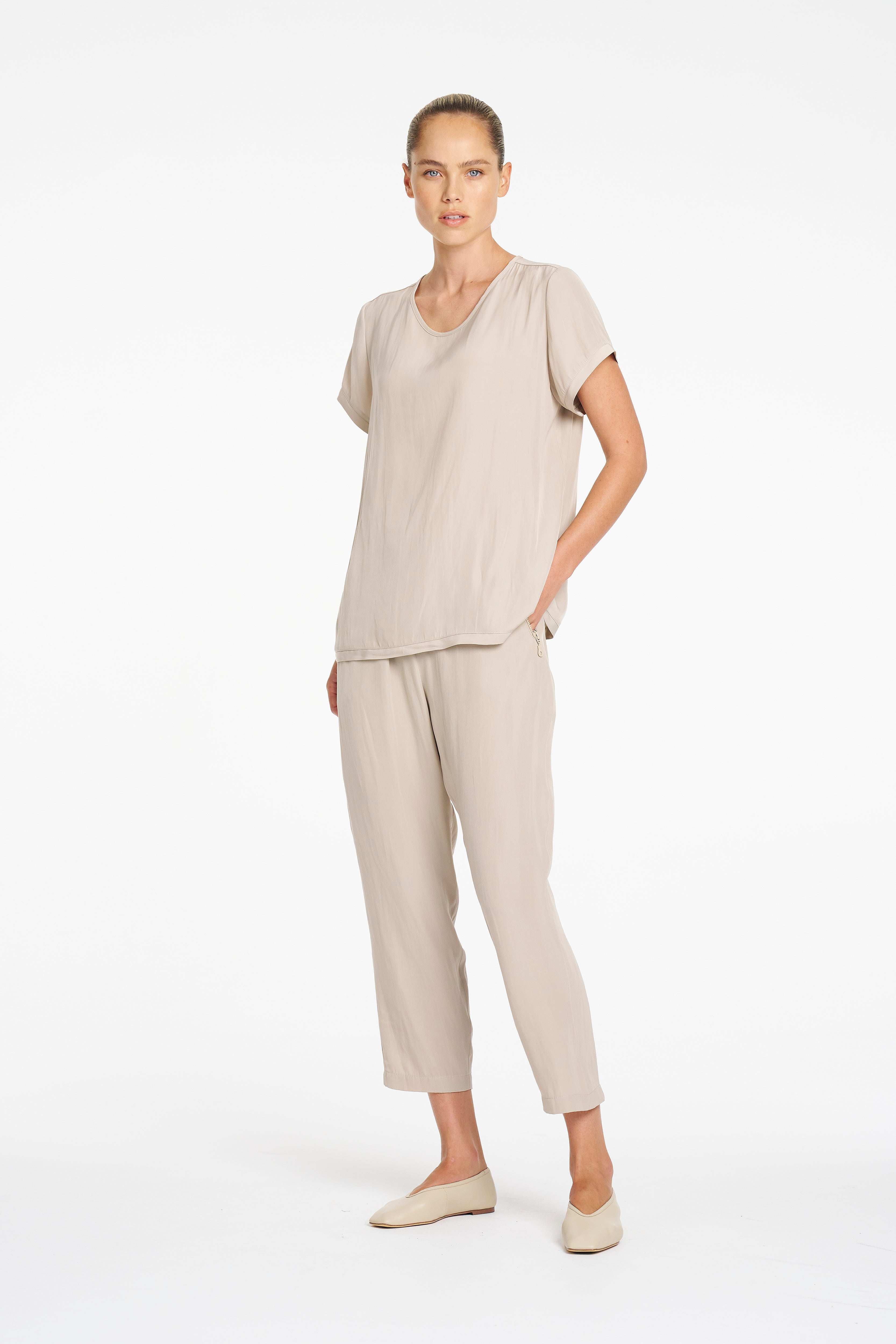 F67 1871 SOFT ZIP PANT - MELA PURDIE