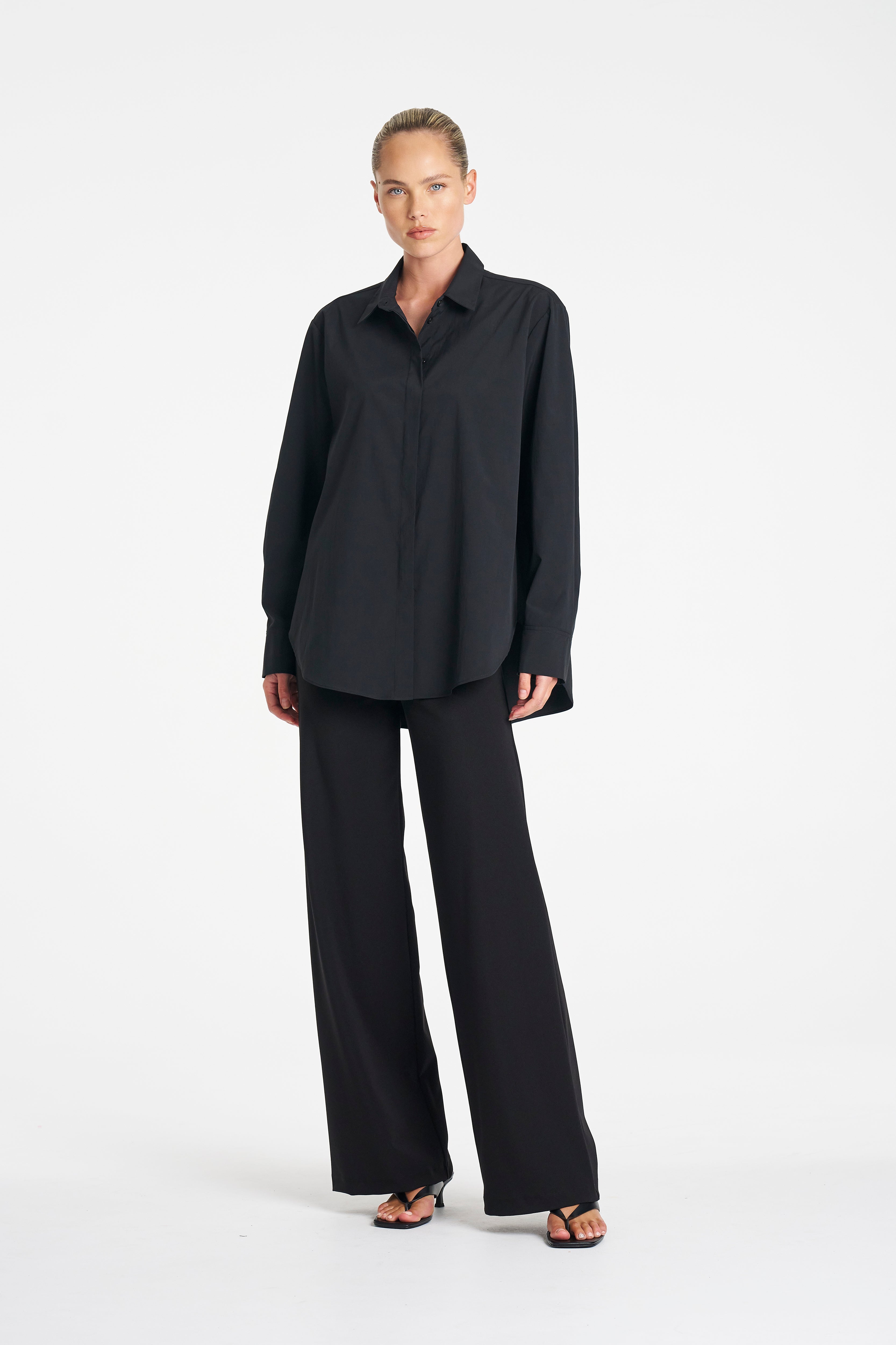 CYLINDER PANT - Black - MELA PURDIE
