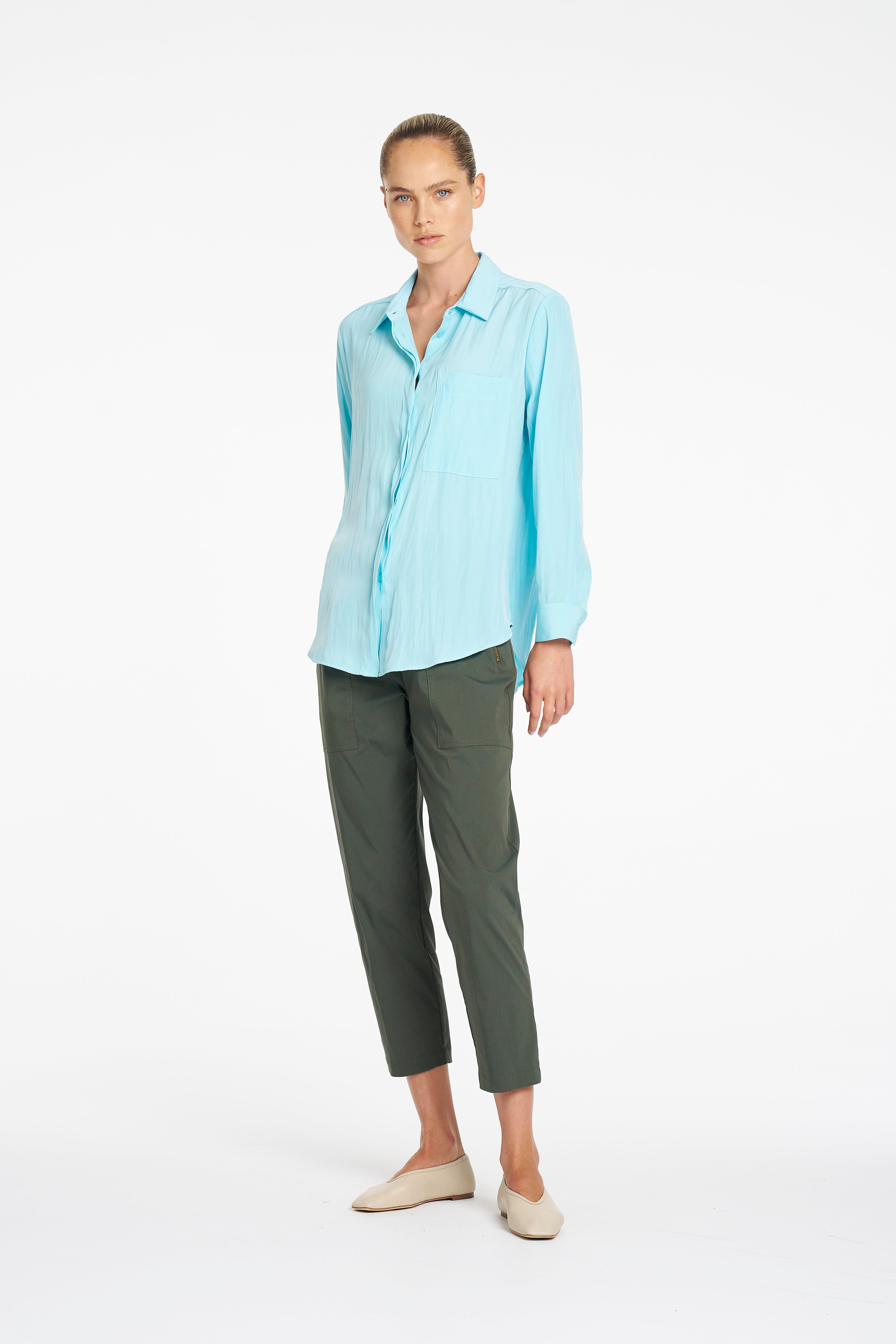F67 7741 SINGLE POCKET SHIRT - MELA PURDIE