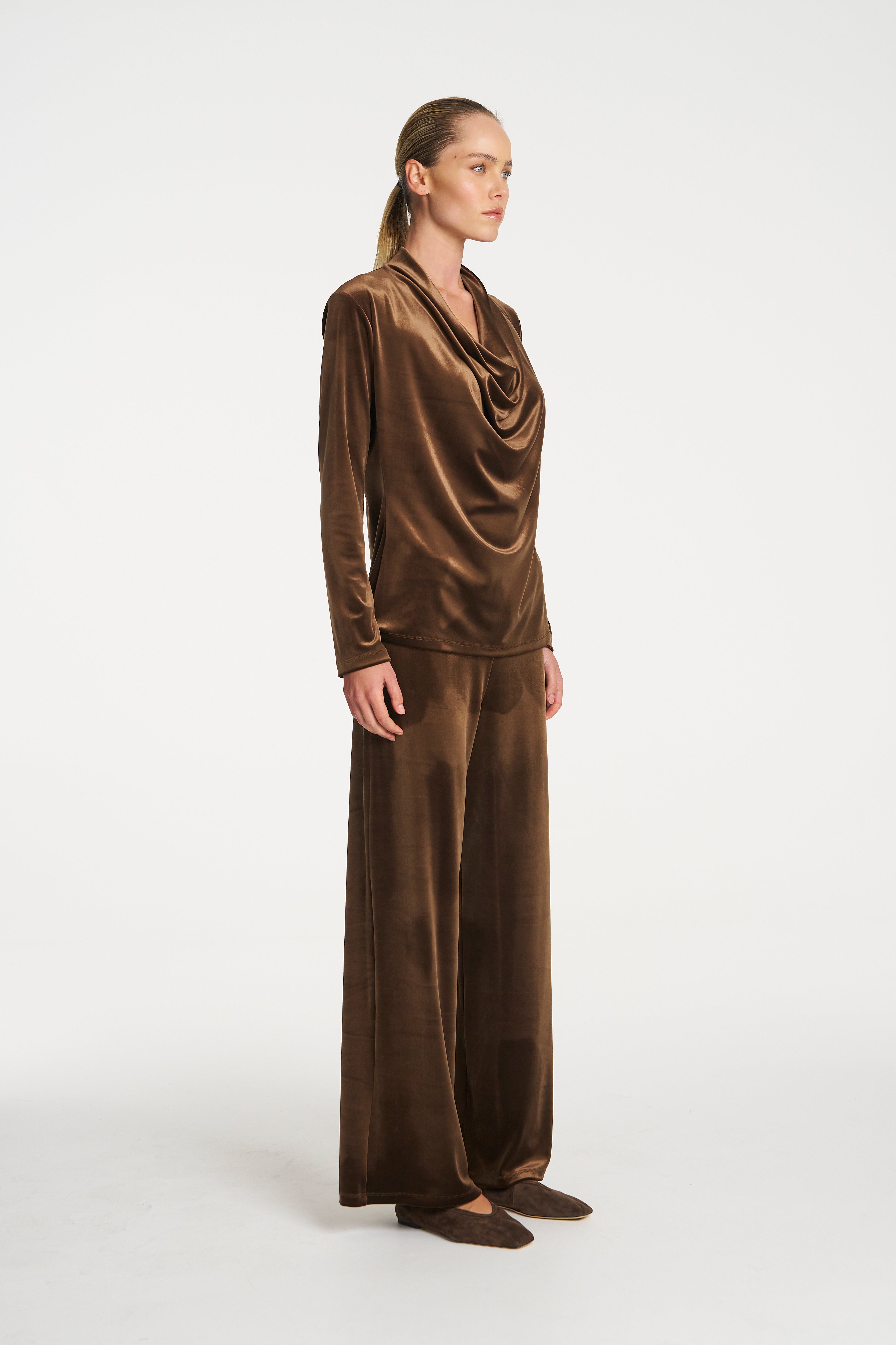 F310 8971 DRAPE TOP - MELA PURDIE