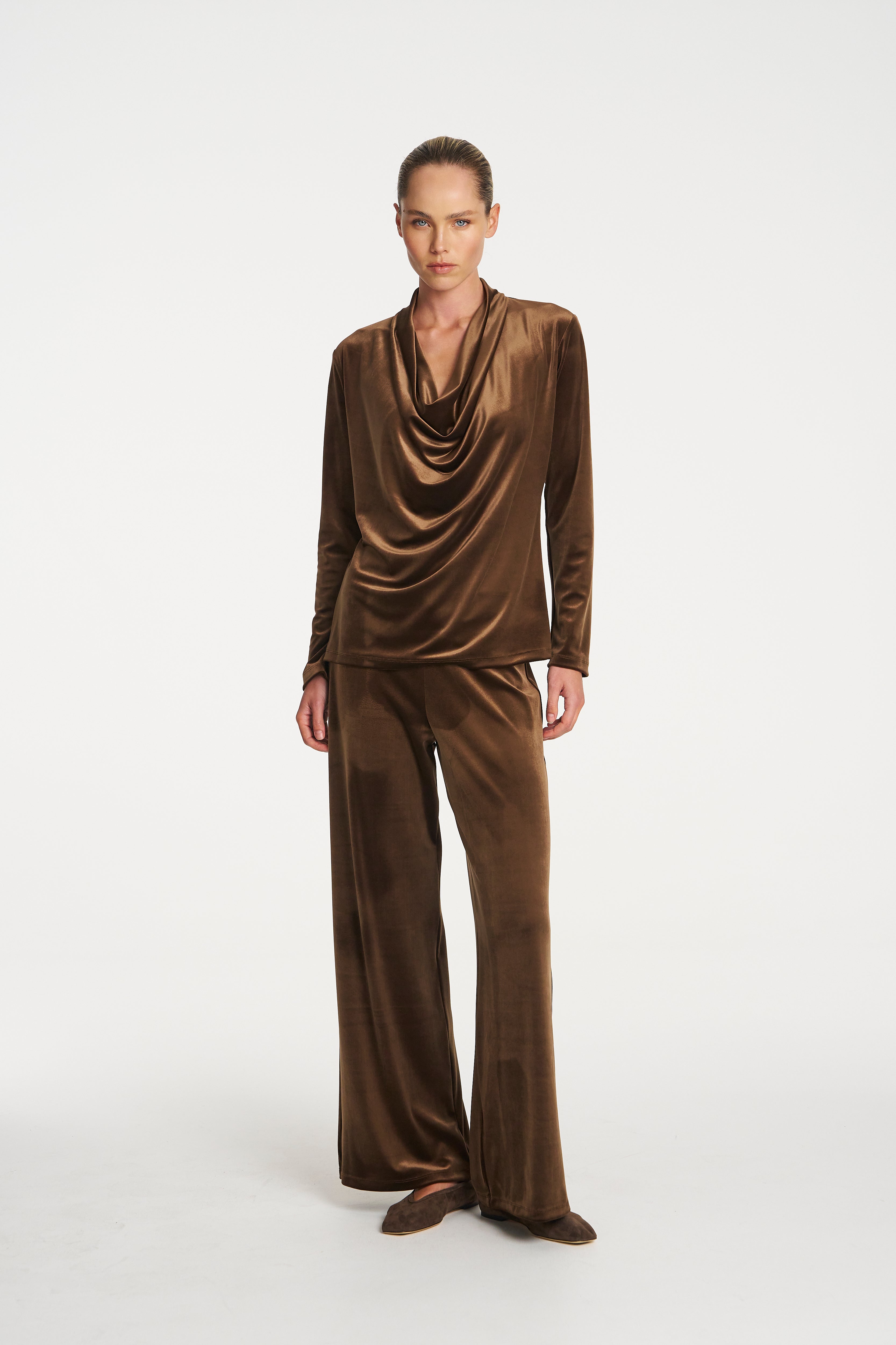 F310 8971 DRAPE TOP - MELA PURDIE