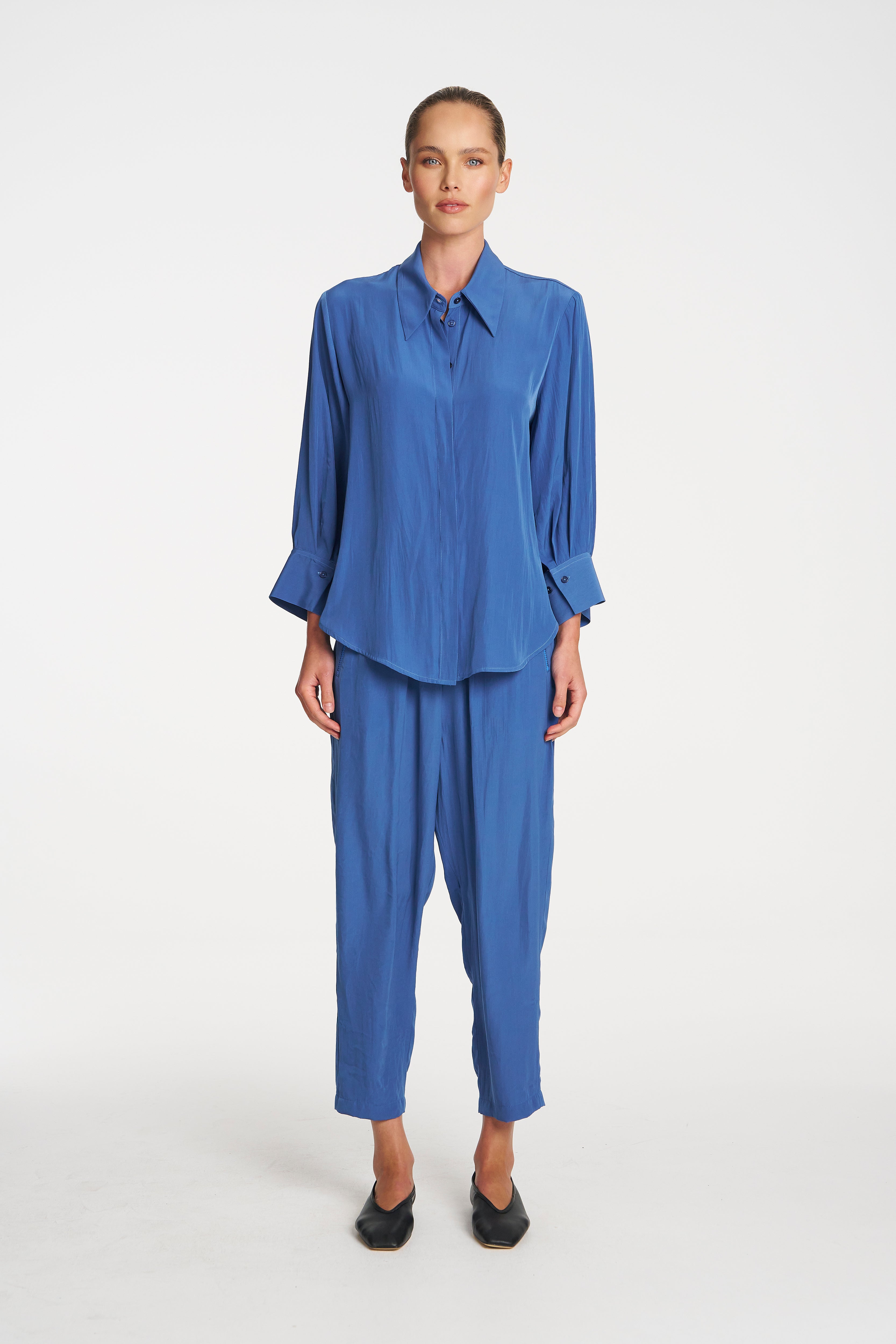 F67 8976 RESORT BLOUSE - MELA PURDIE