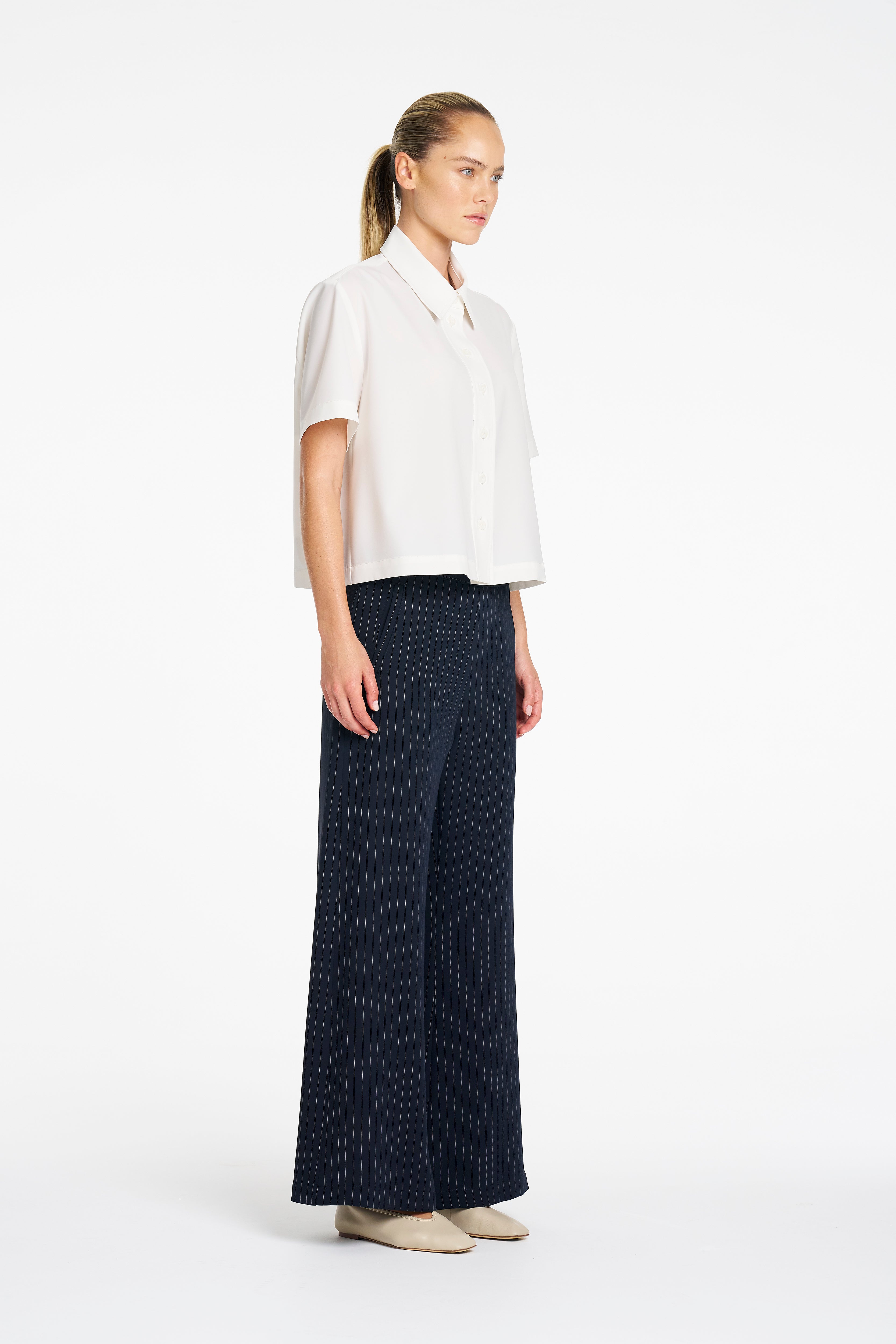 F618 4244 CROP SHIRT - MELA PURDIE