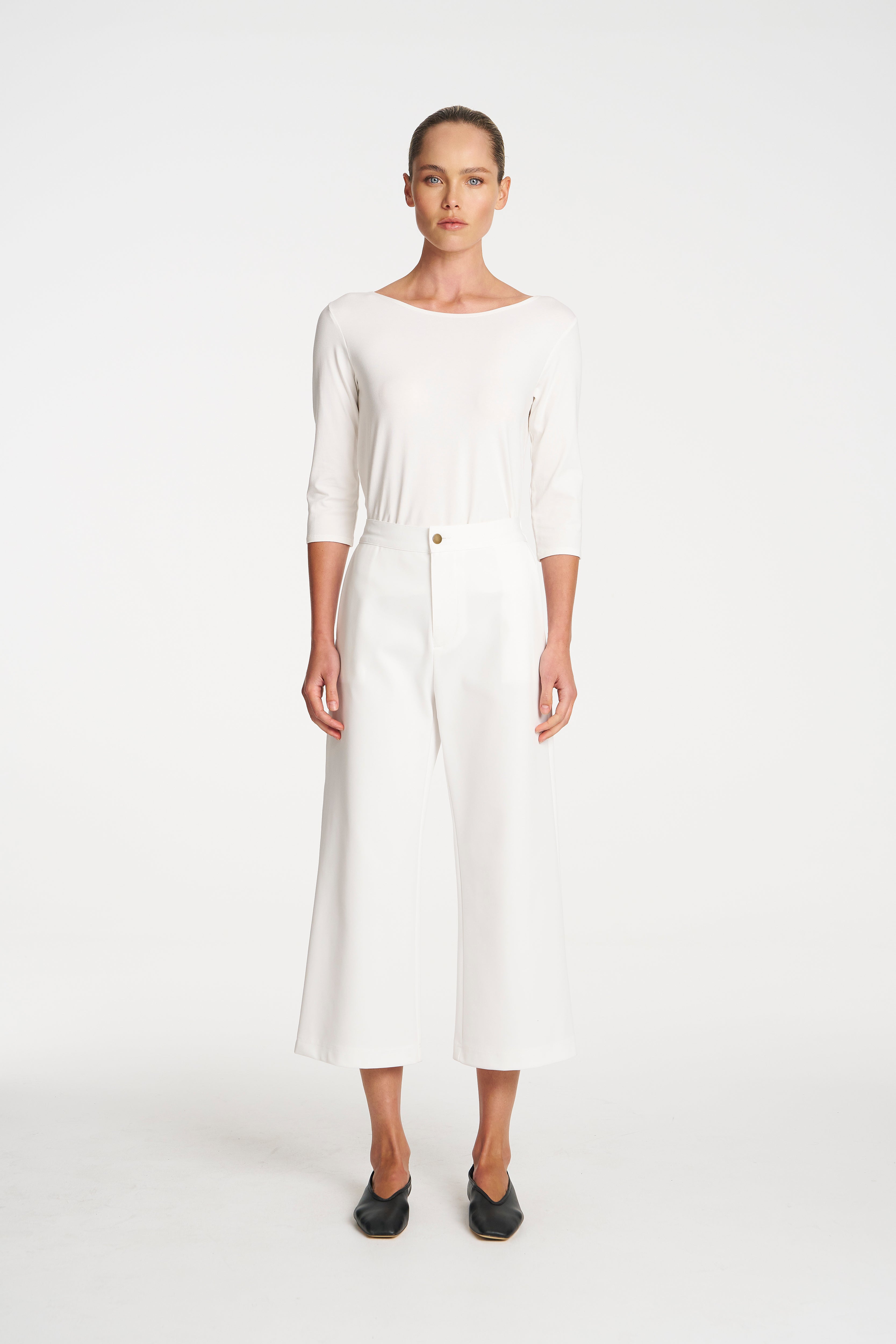 F103 1968 CROP FLY PANT - MELA PURDIE