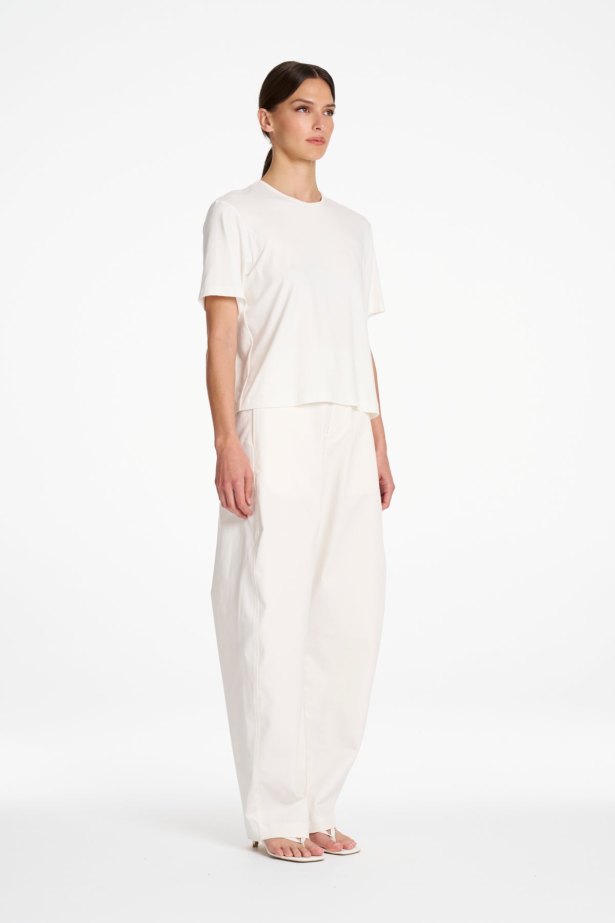 BARREL PANT - Ivory