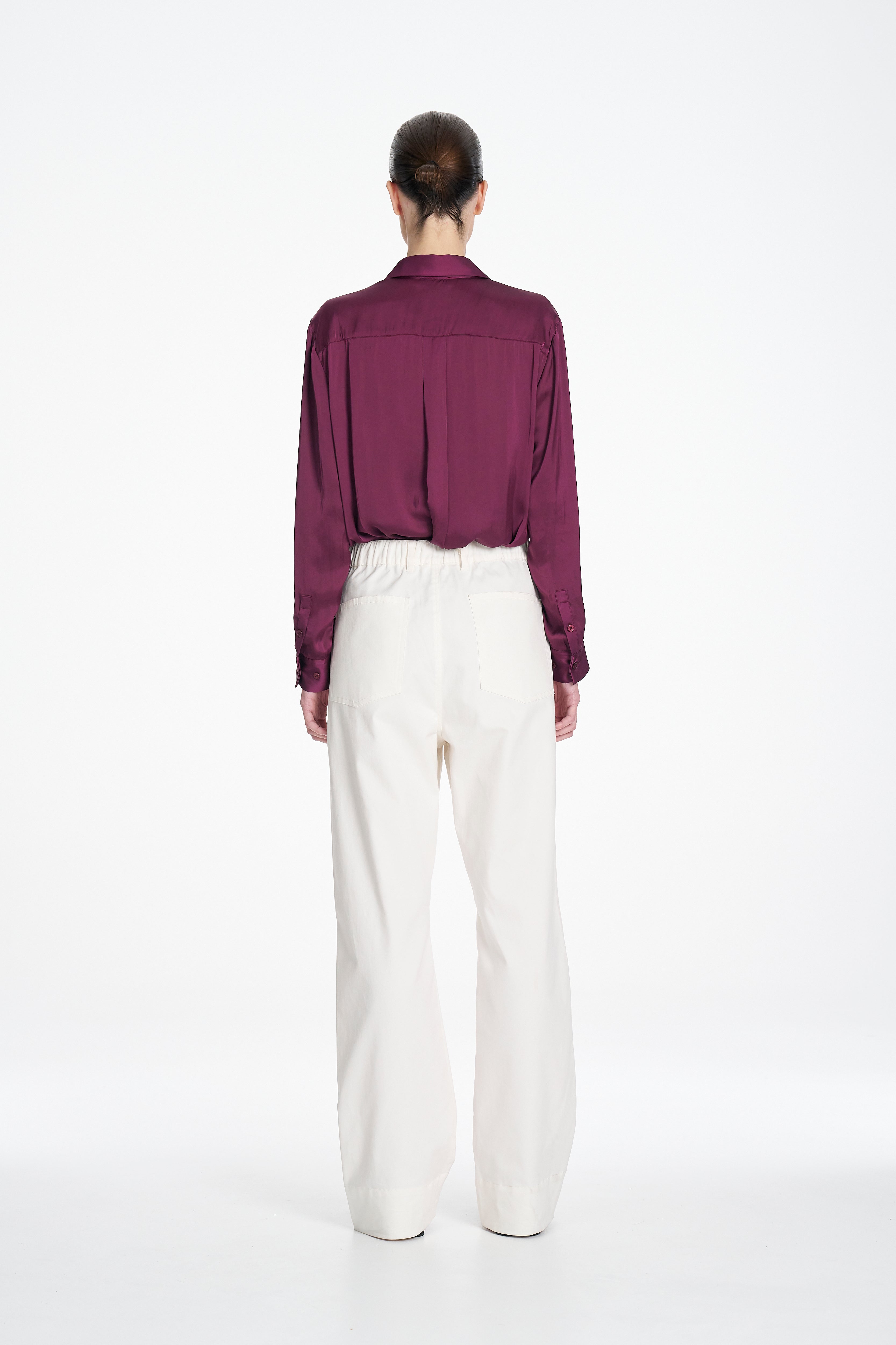 CHARMEUSE SHIRT - Jam - MELA PURDIE