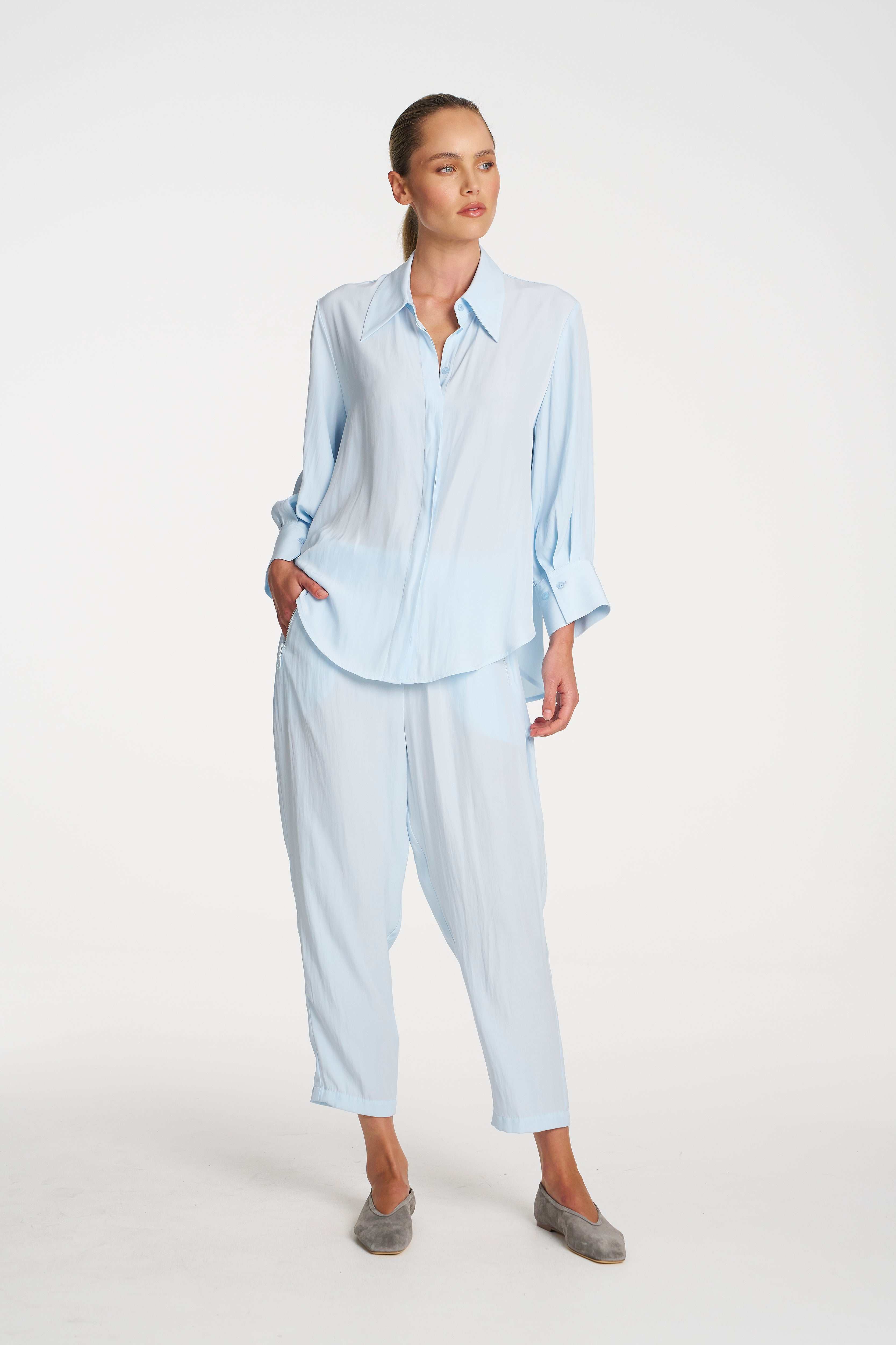 F67 8976 RESORT BLOUSE - MELA PURDIE