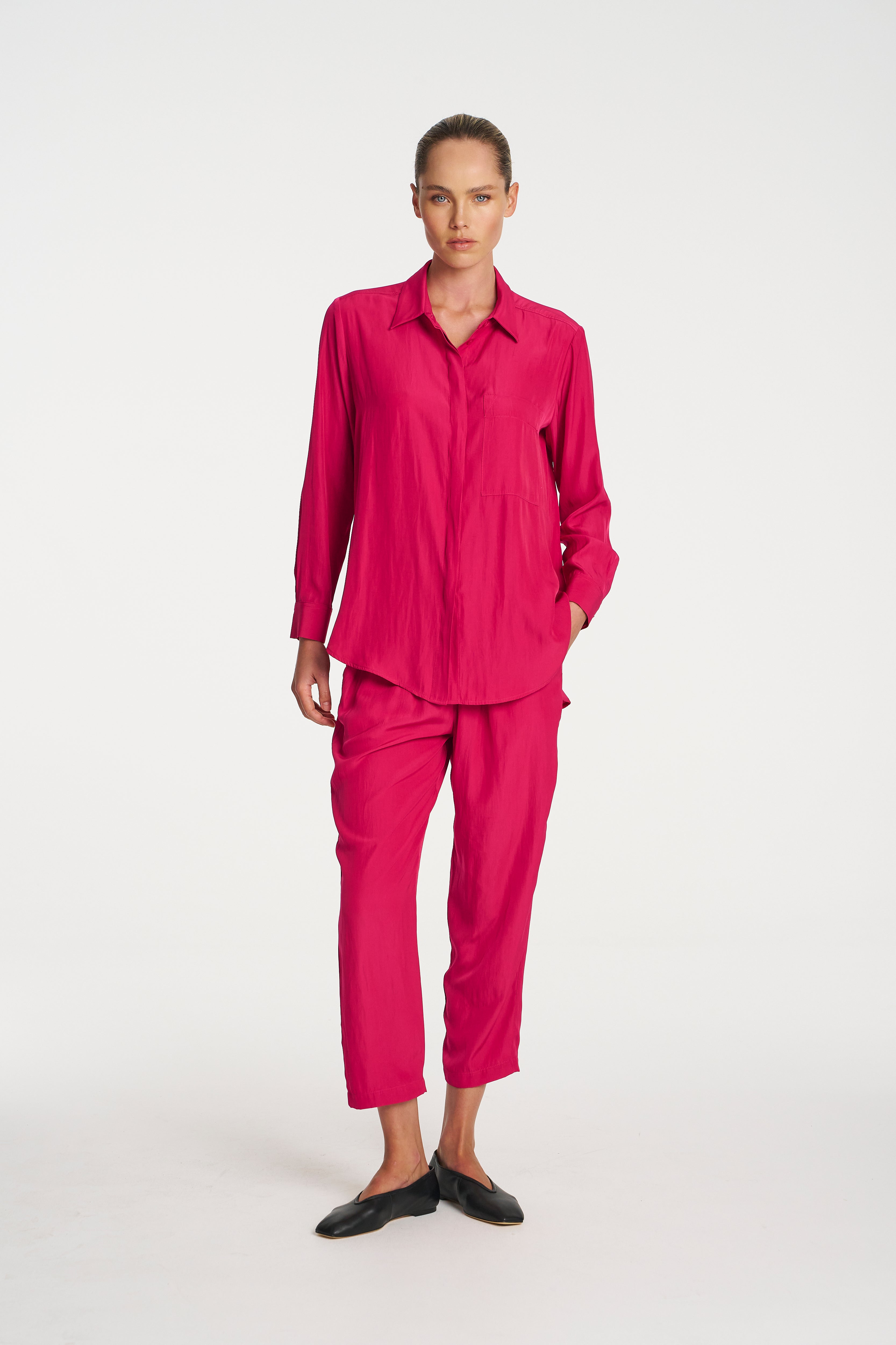 F67 7741 SINGLE POCKET SHIRT - MELA PURDIE
