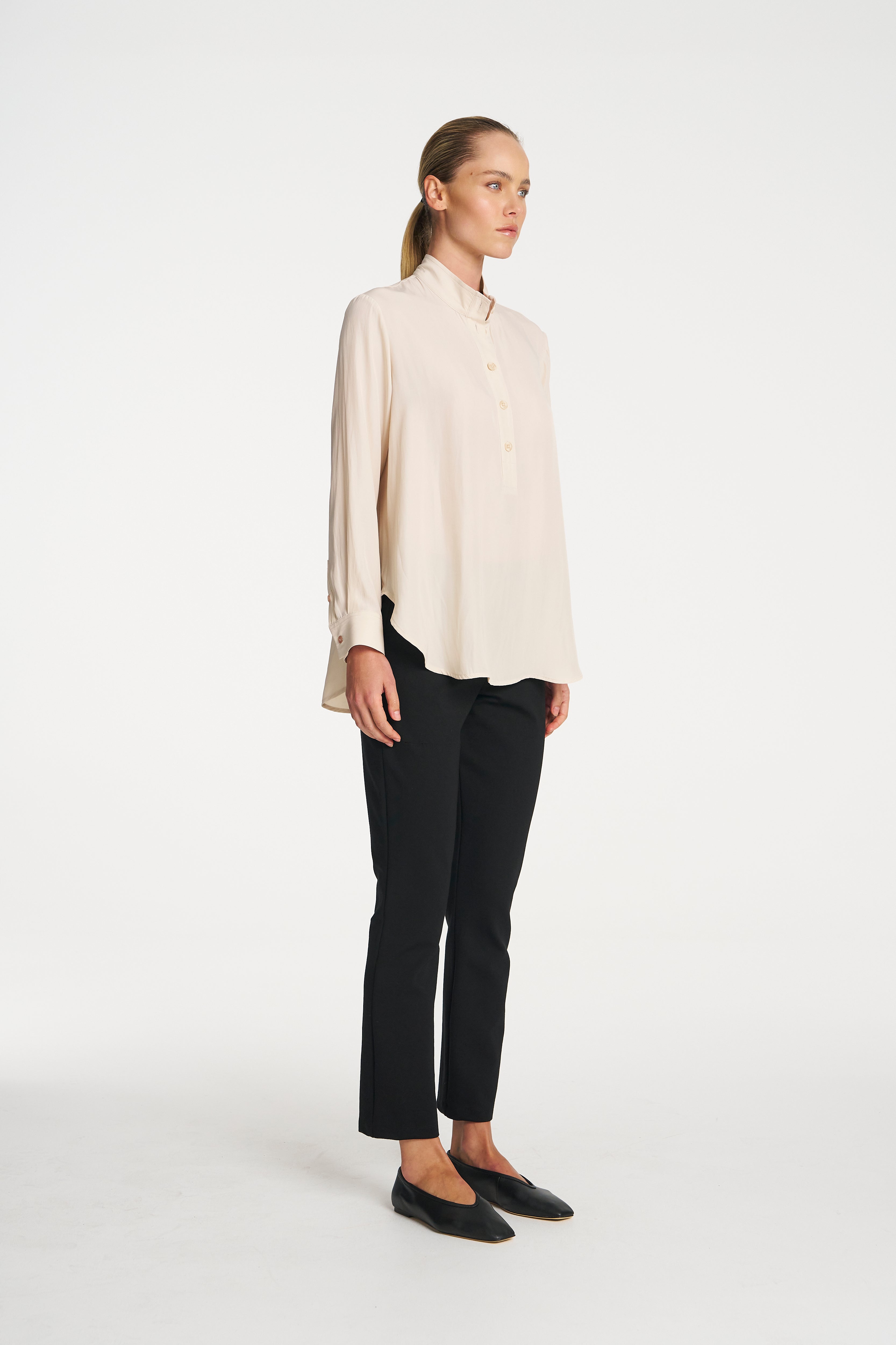 F097 1876 SLIM LEG PANT - MELA PURDIE