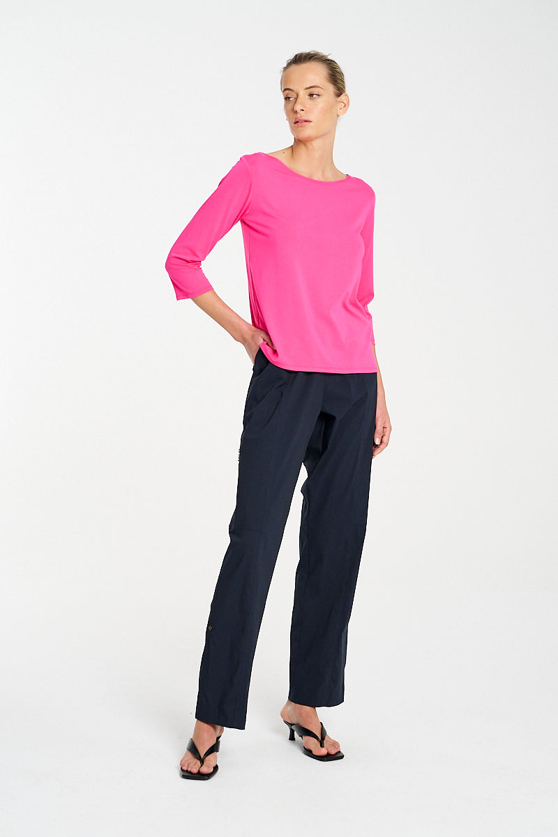 F01 2630 RELAXED BOAT NECK - MELA PURDIE