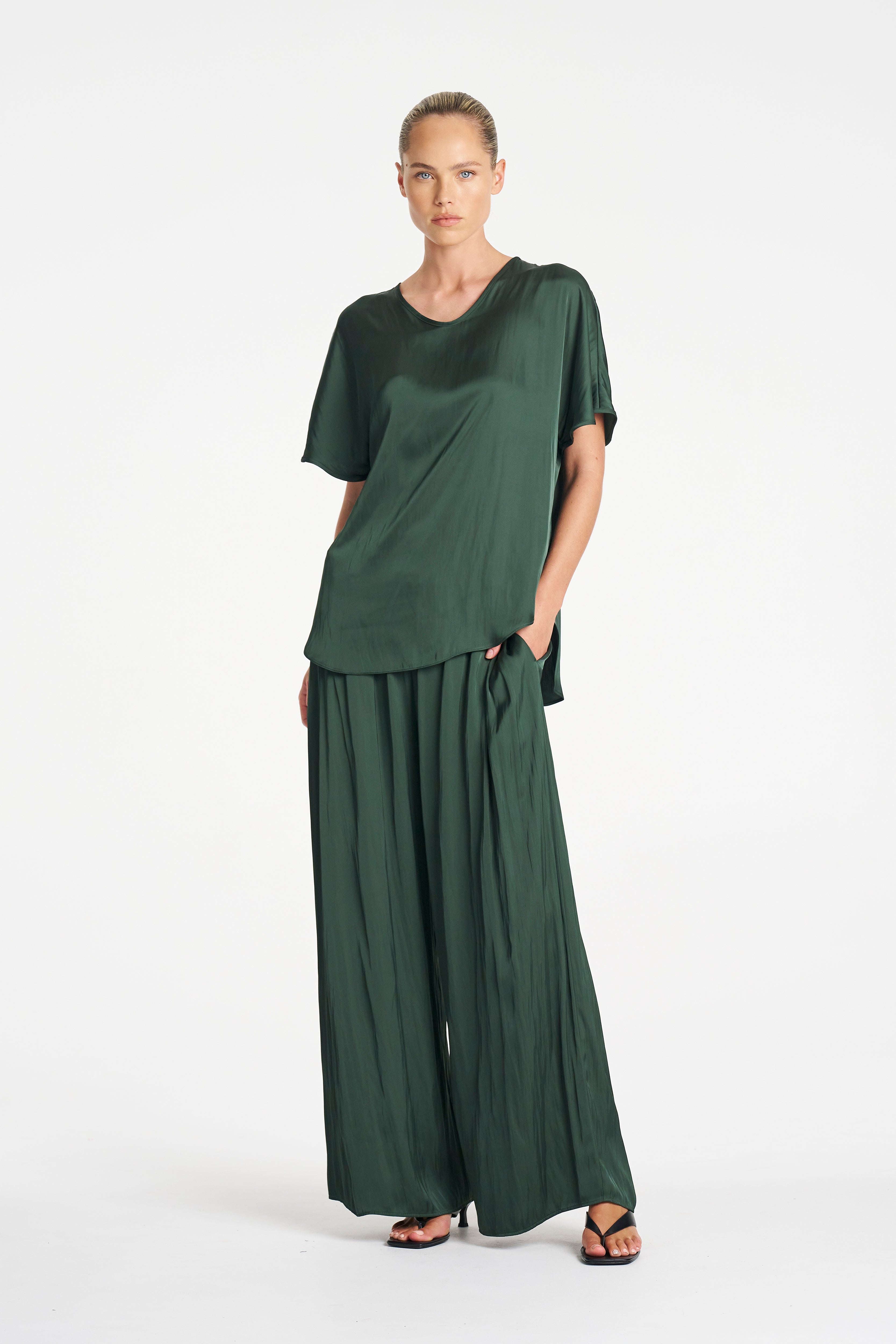 CHARMEUSE PANT - Jade - MELA PURDIE