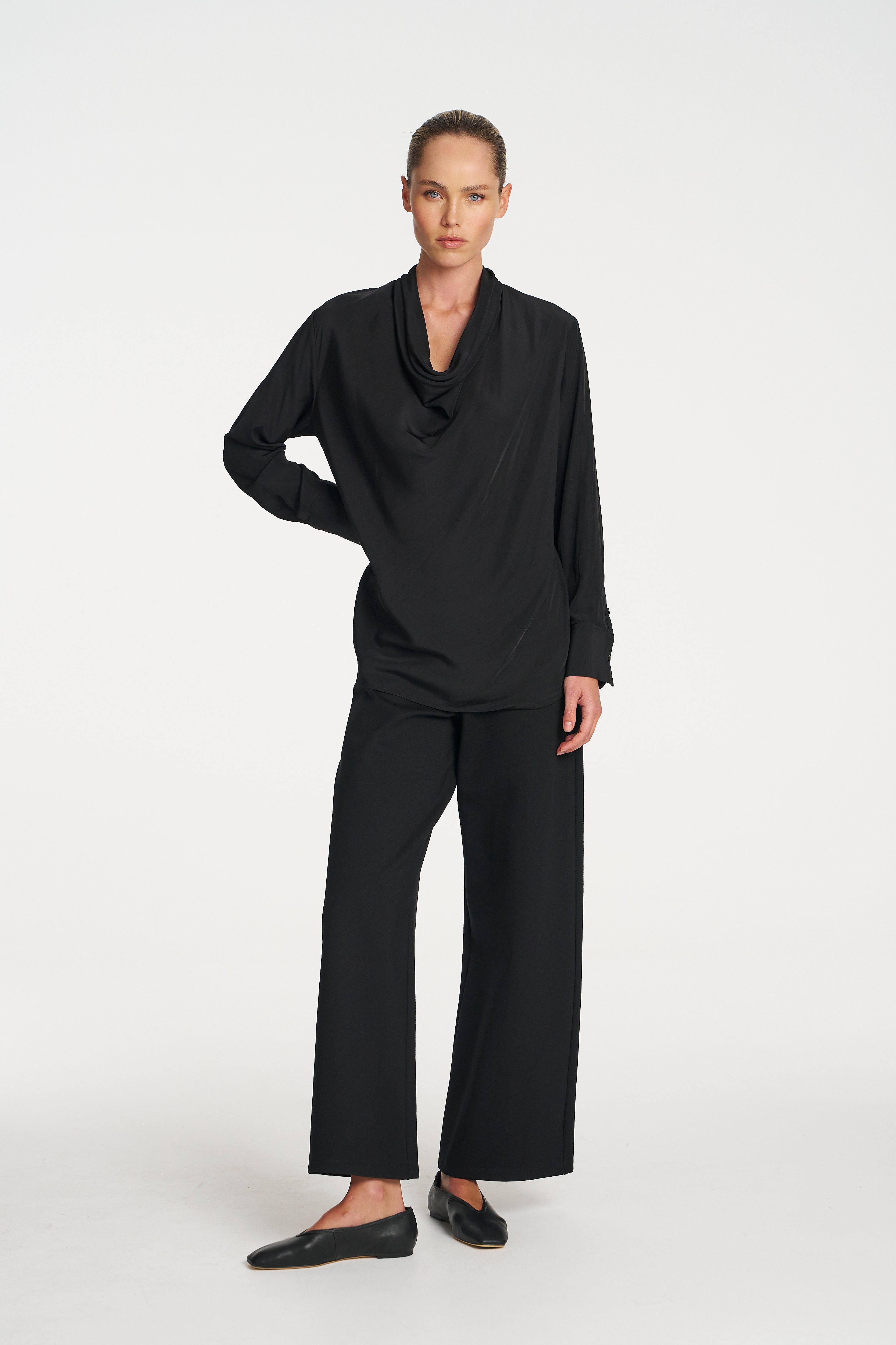 F67 8951 SCALLOP BLOUSE - MELA PURDIE
