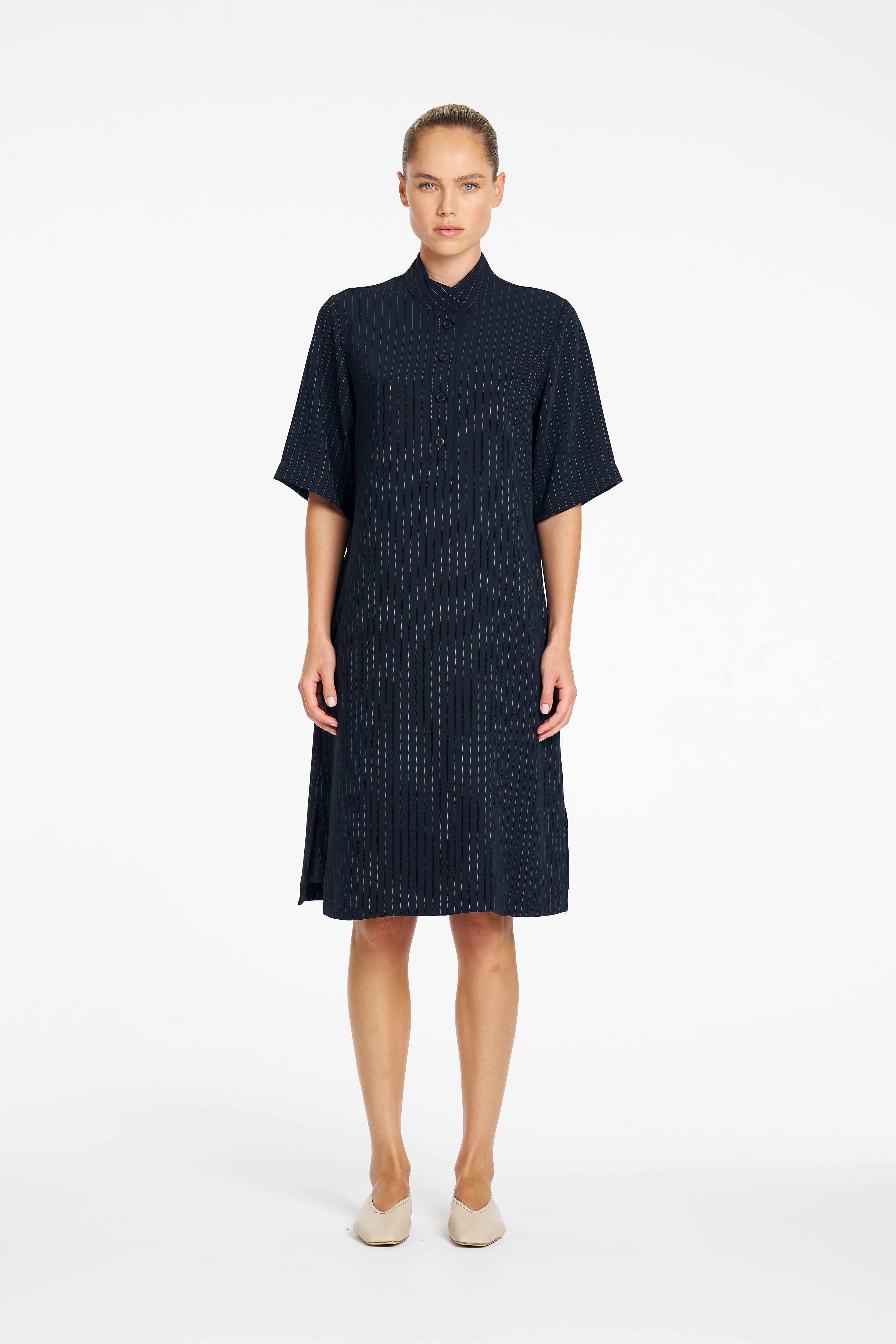 F734 3094 TAB PLAZA DRESS - MELA PURDIE