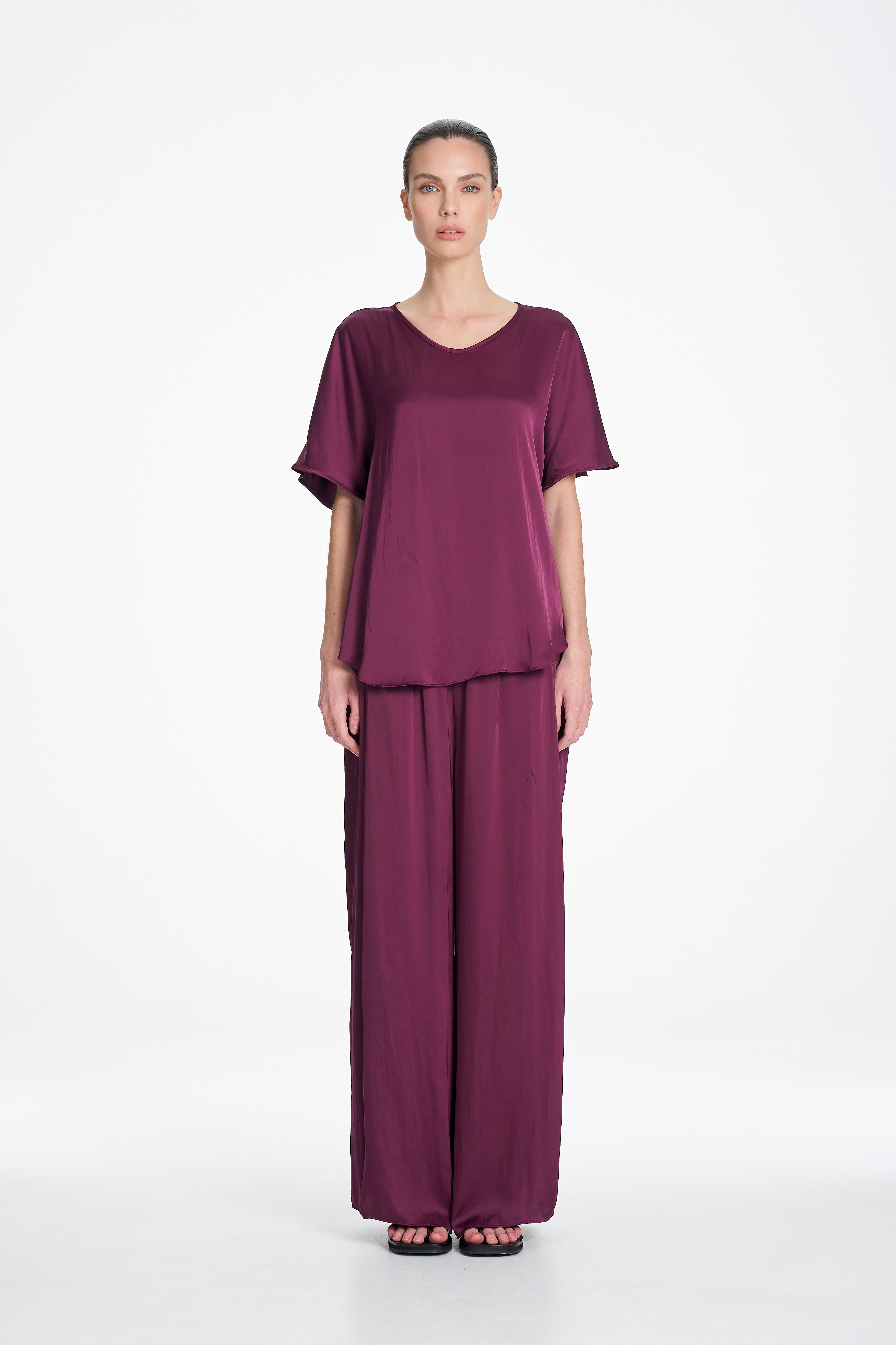 CHARMEUSE PANT - Jam - MELA PURDIE