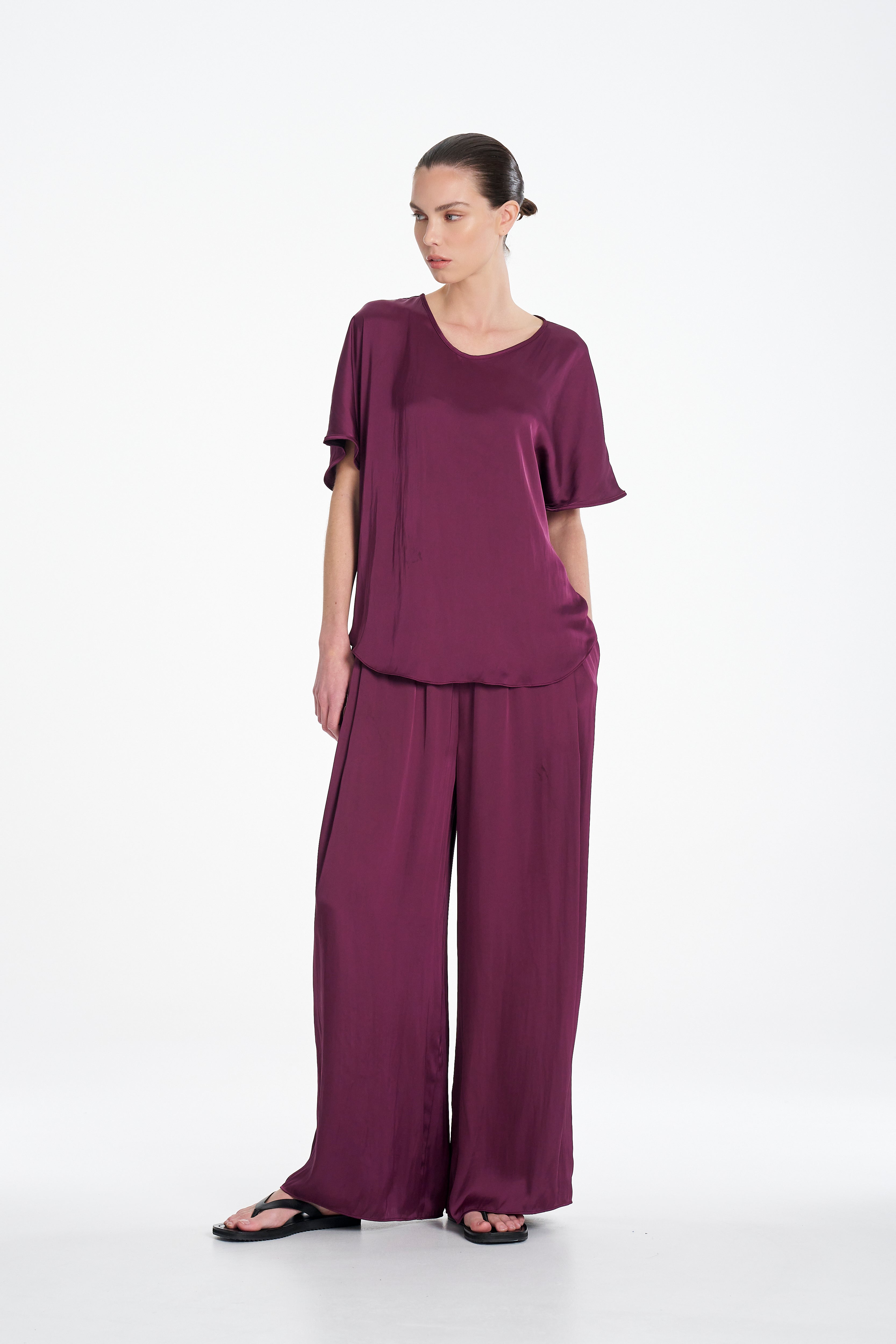 CHARMEUSE PANT - Jam - MELA PURDIE