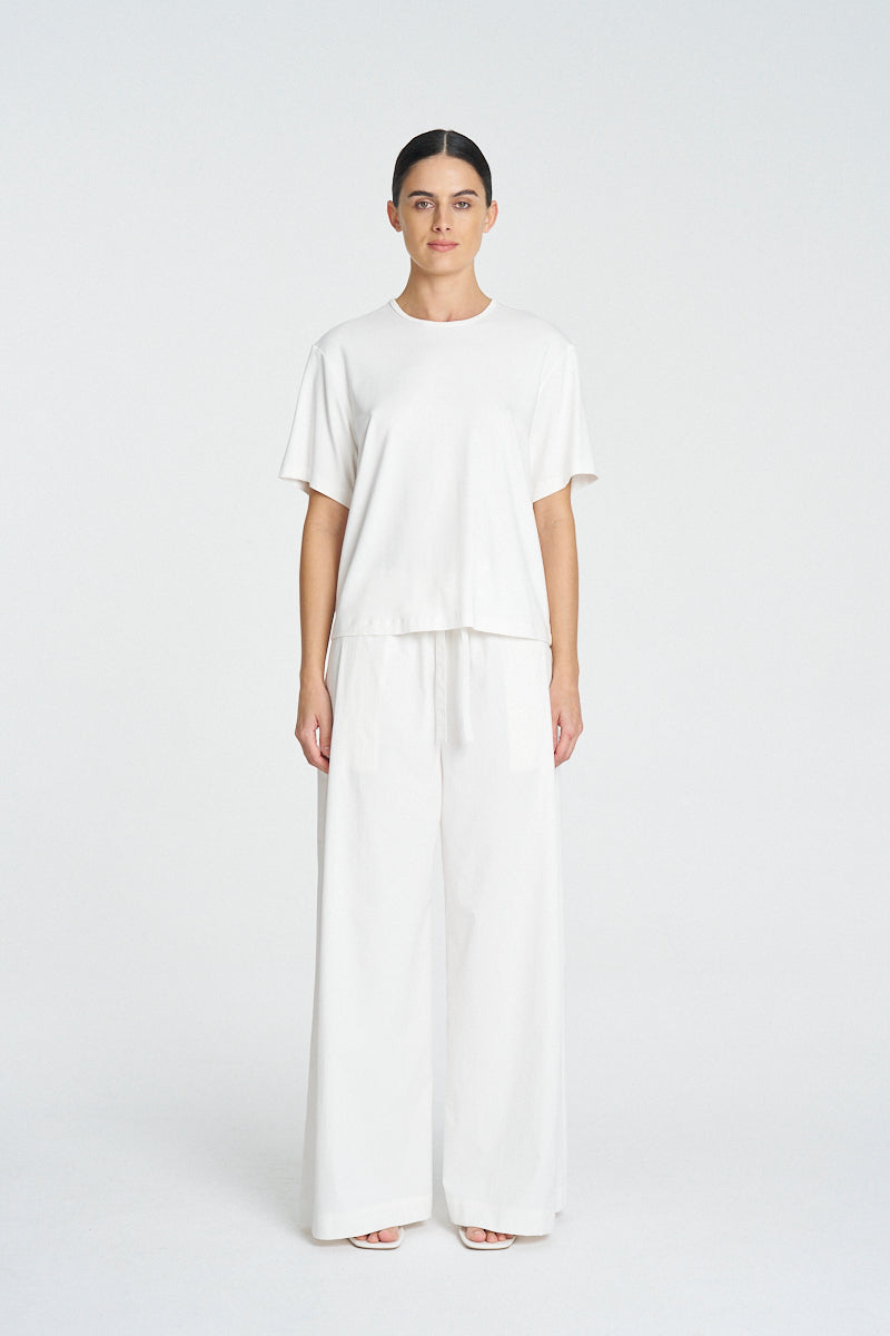 BOX TEE - White