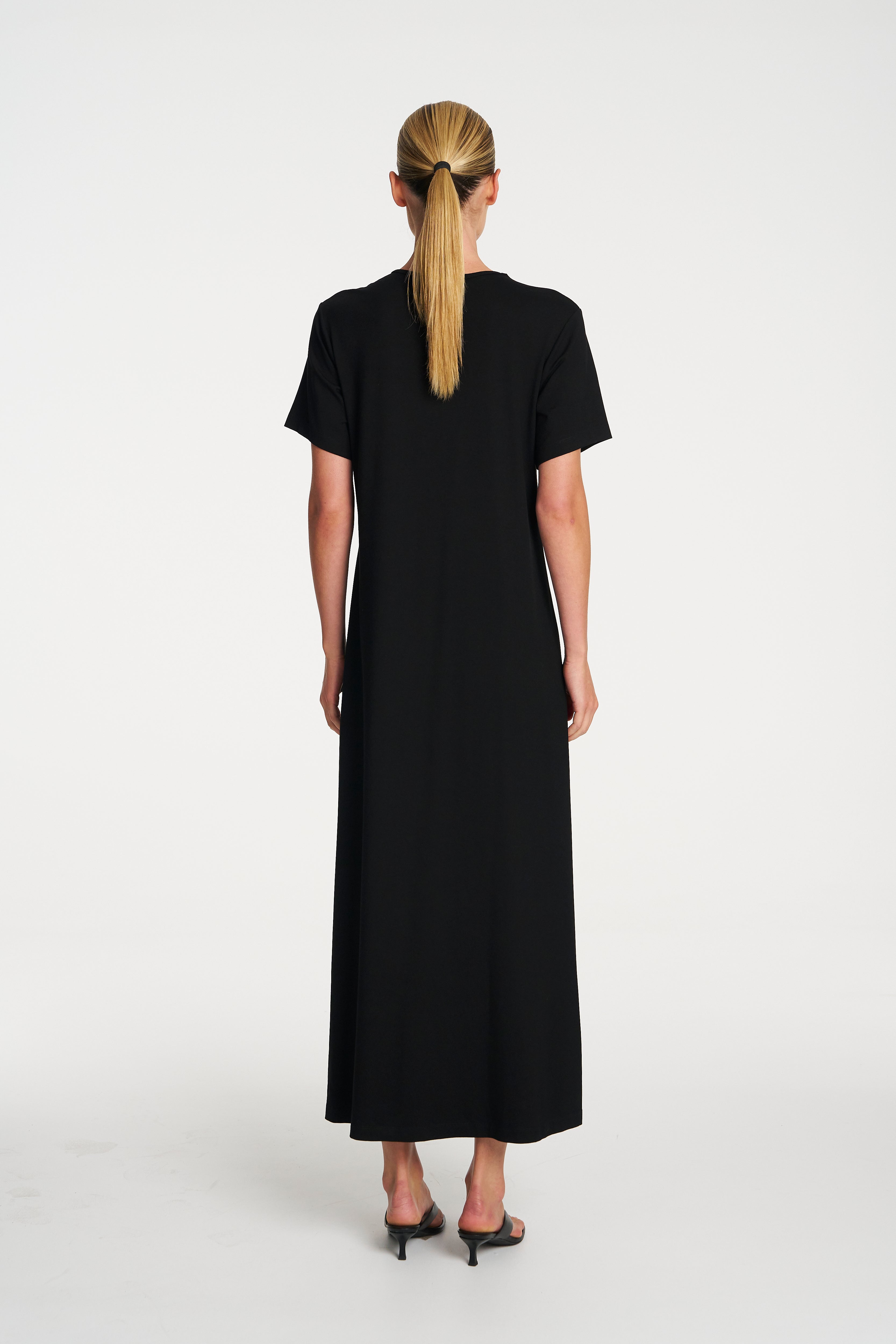 BOX T DRESS - Black - MELA PURDIE