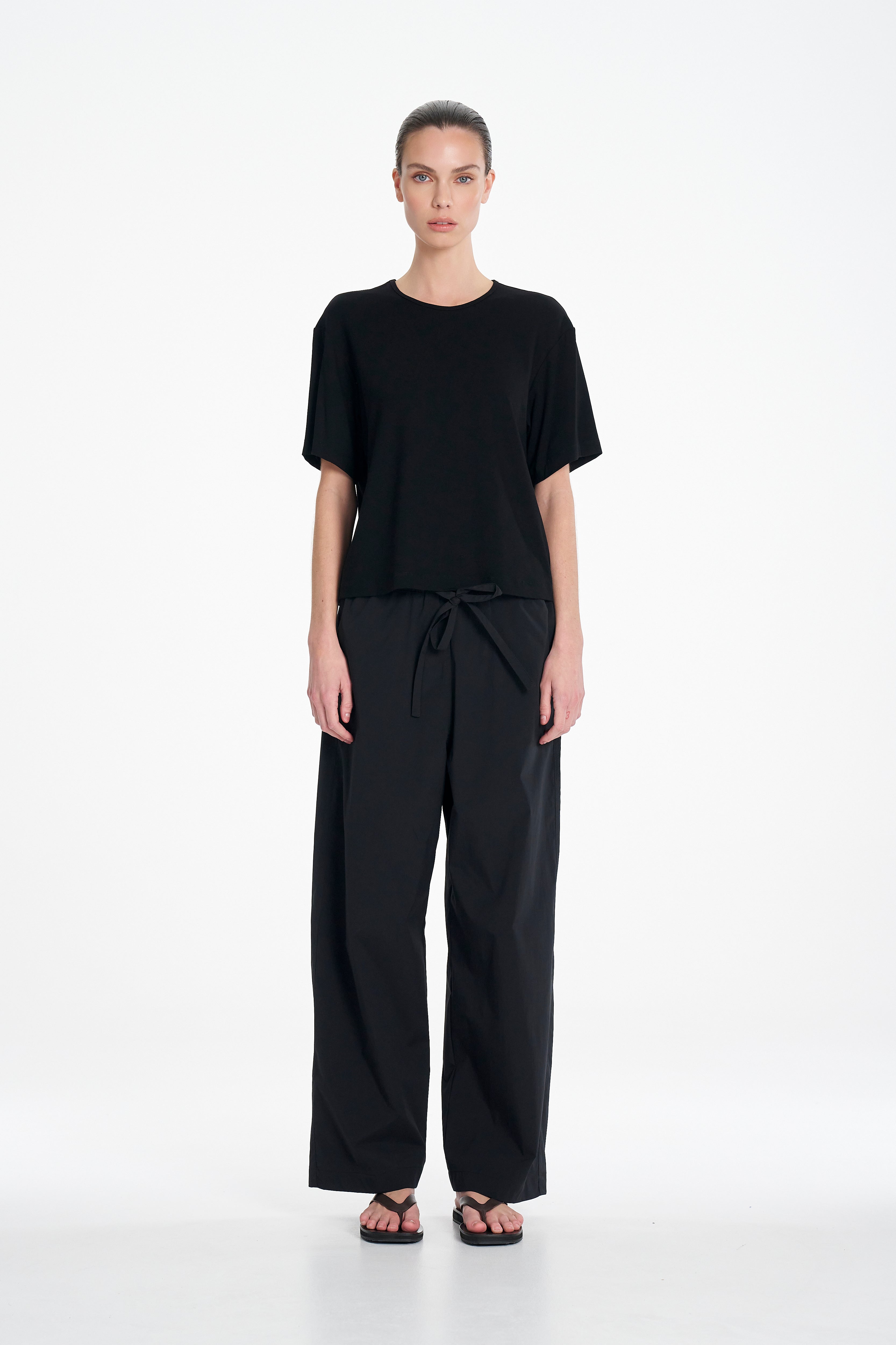 DRAW PANT - Black - MELA PURDIE