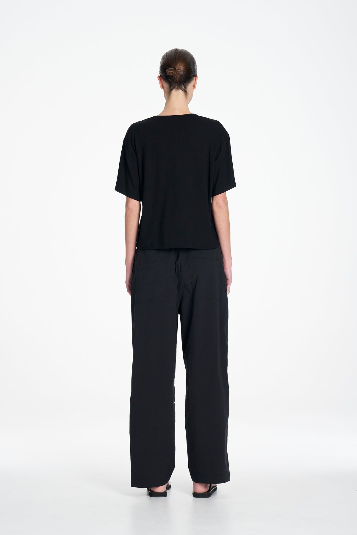 DRAW PANT - Black - MELA PURDIE