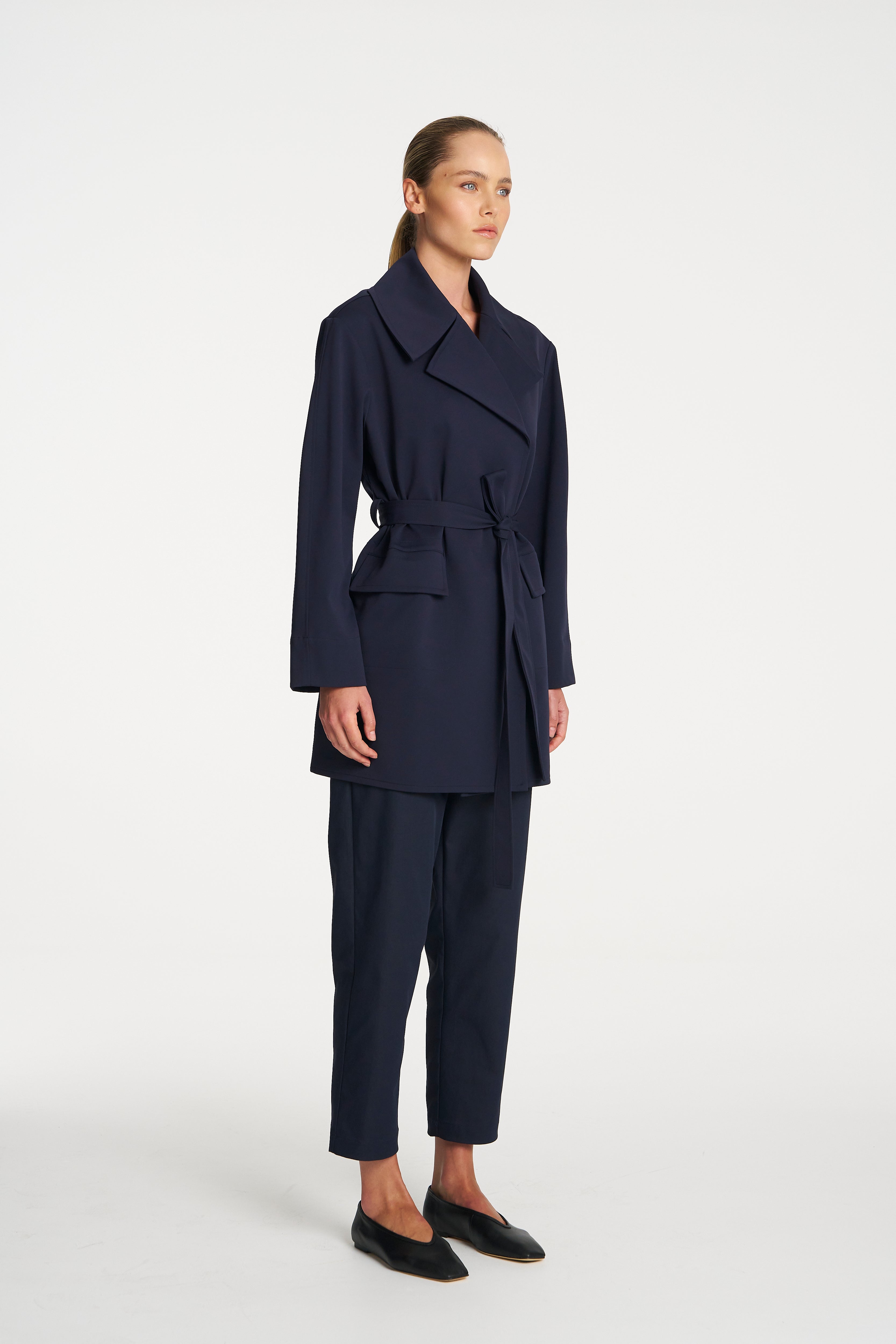 F103 4227 WRAP TRENCH - MELA PURDIE
