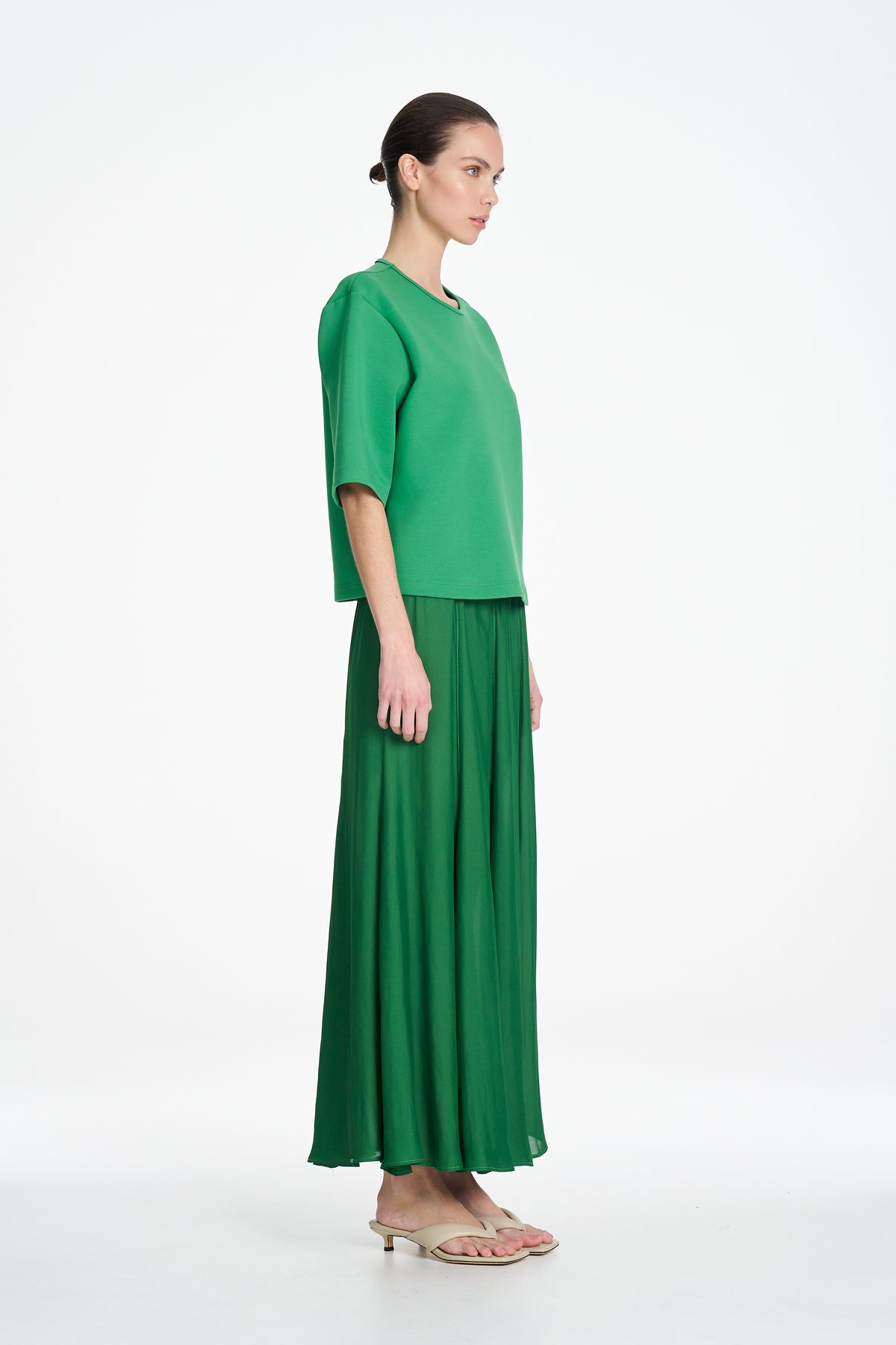 TULLE SKIRT - Emerald