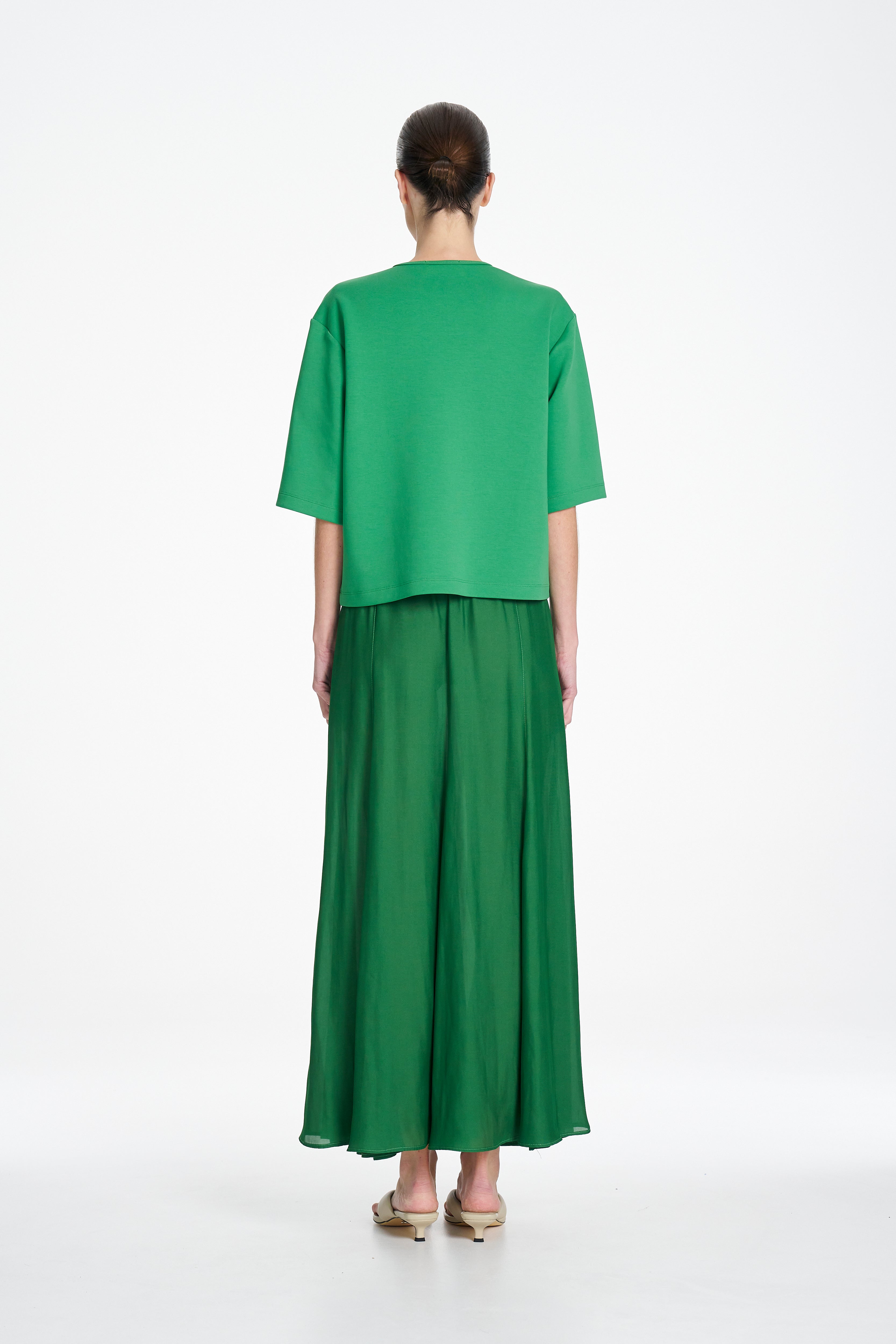 TULLE SKIRT - Emerald