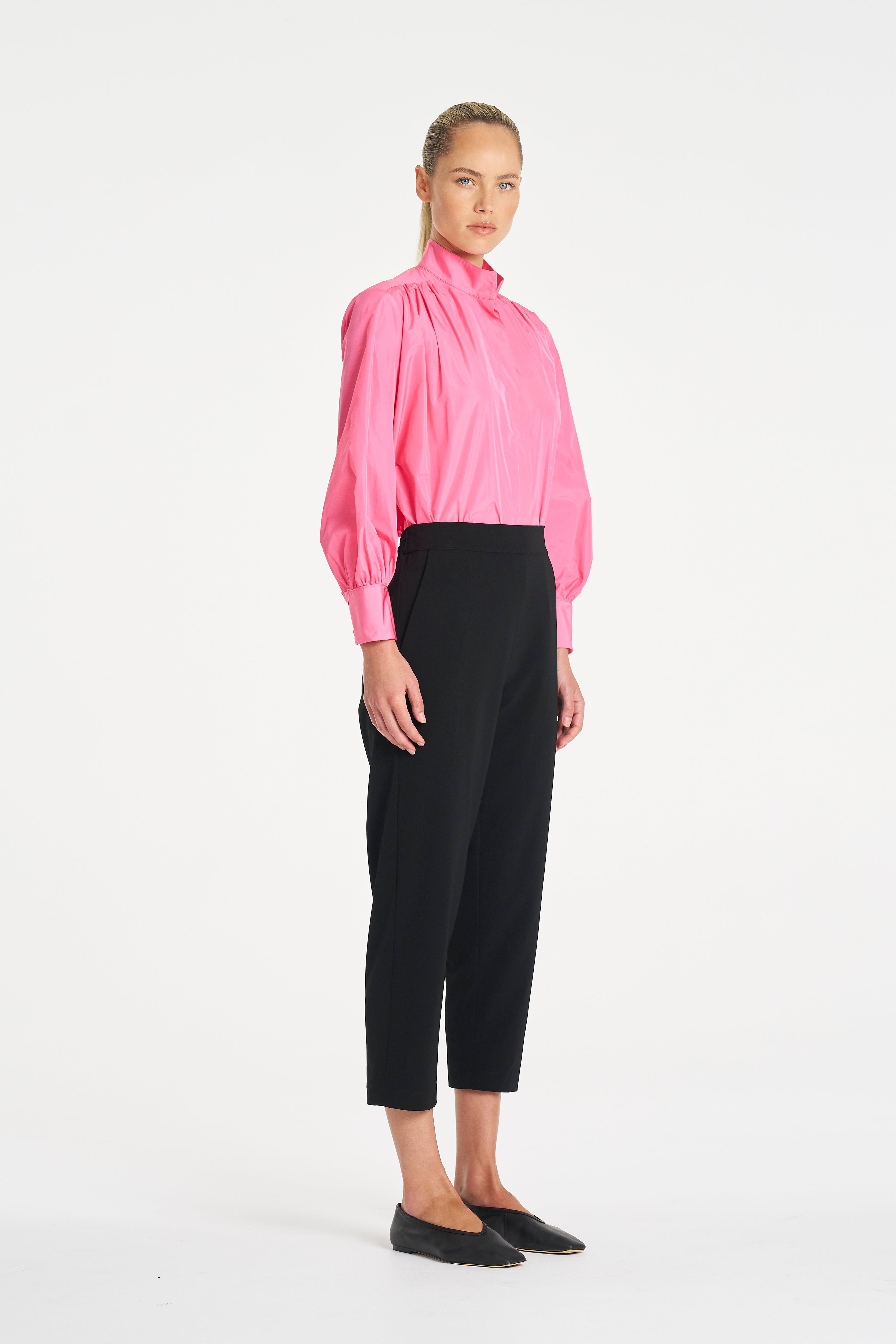 F621 80074 GATHERED SHIRT - MELA PURDIE