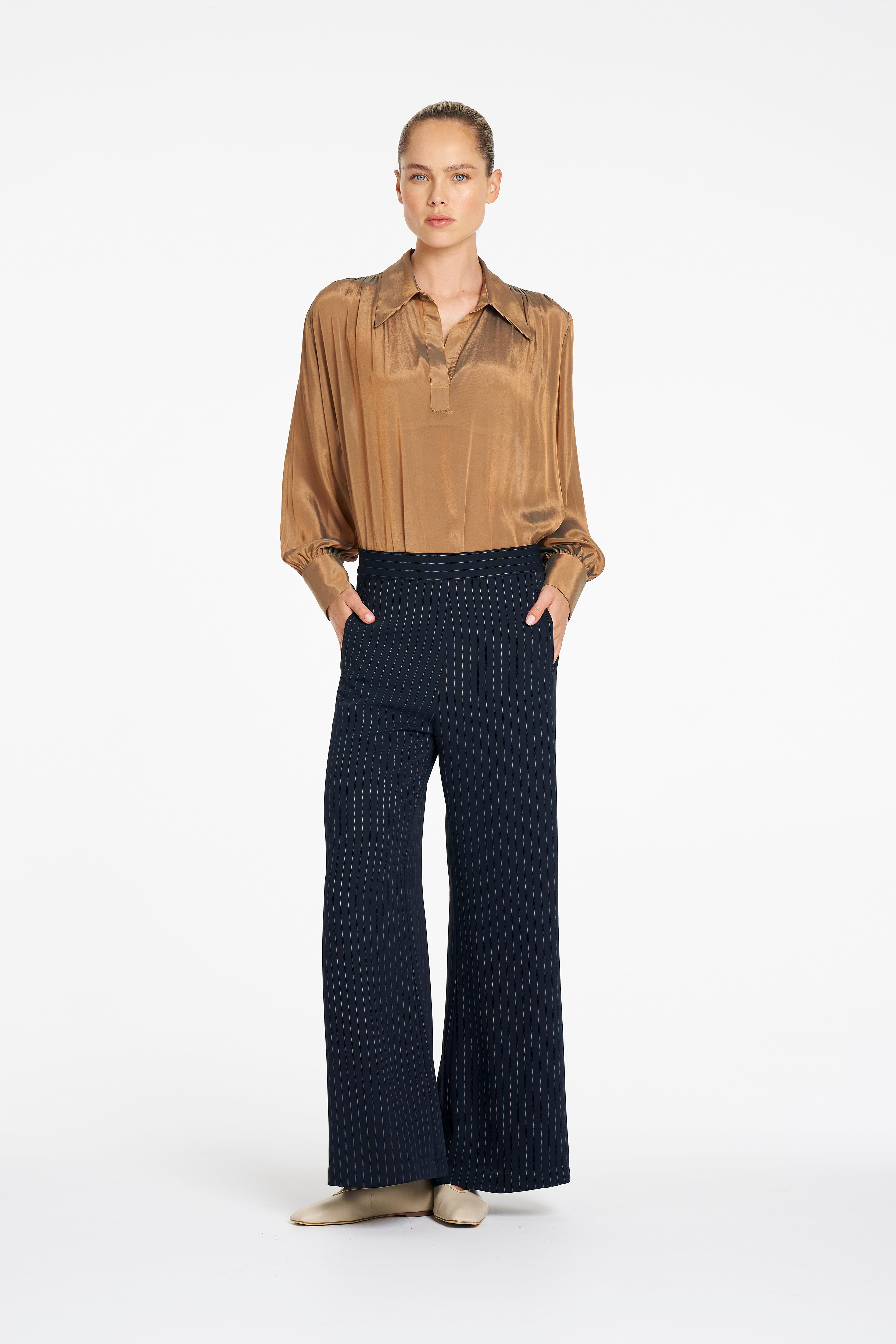 F623 8984 ATRIUM BLOUSE - MELA PURDIE