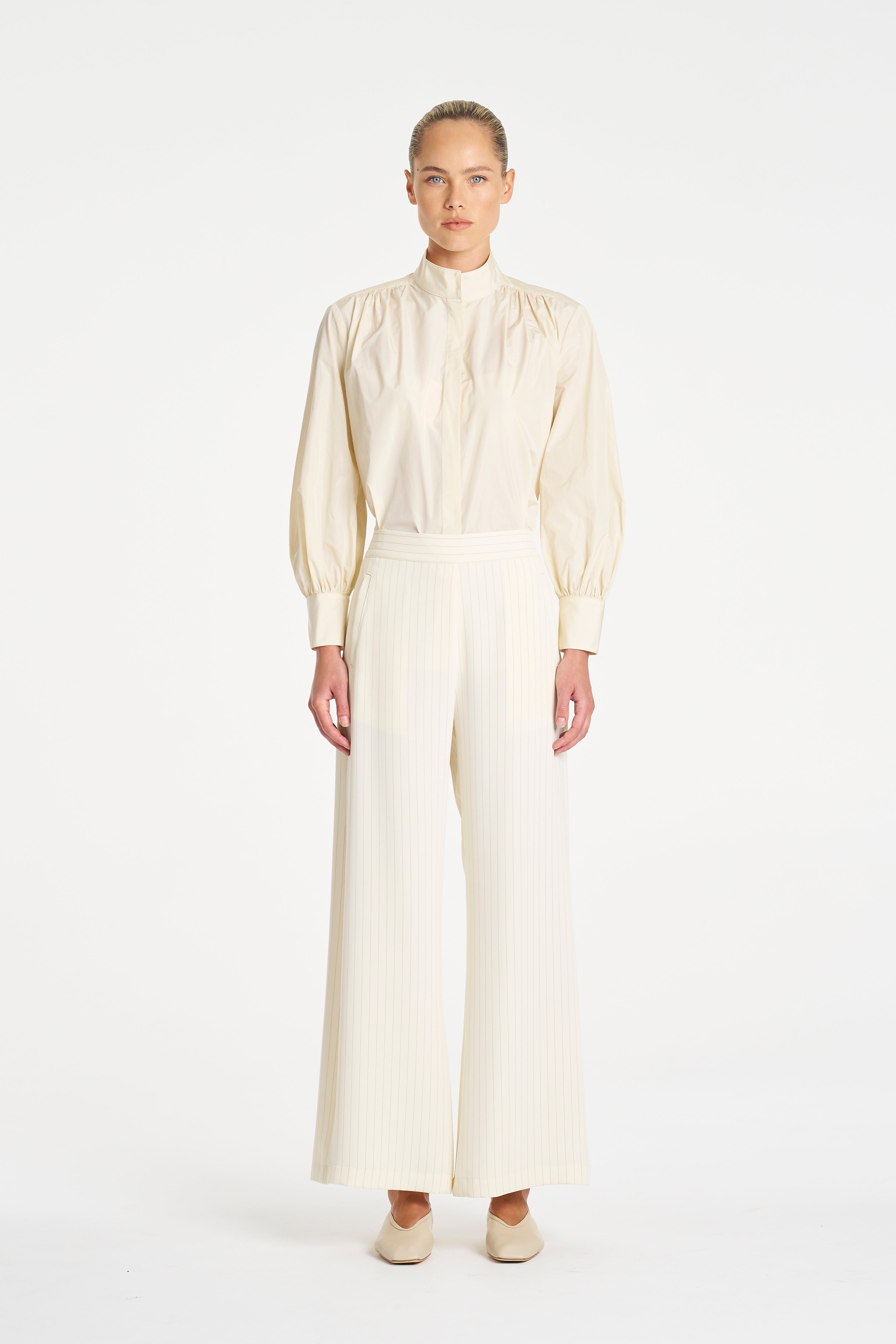 F621 80074 GATHERED SHIRT - MELA PURDIE