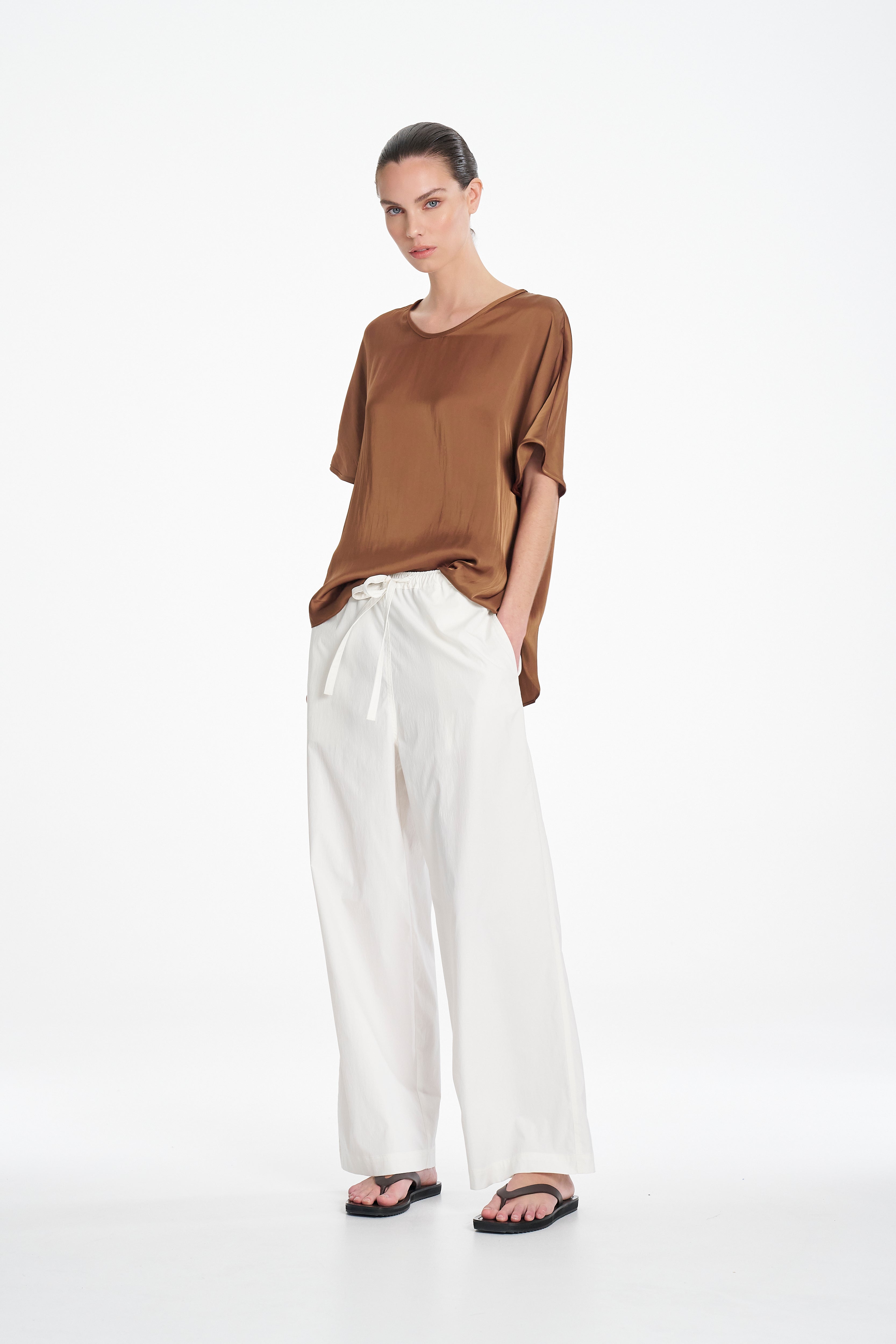 RAGLAN SHELL - Saffron - MELA PURDIE
