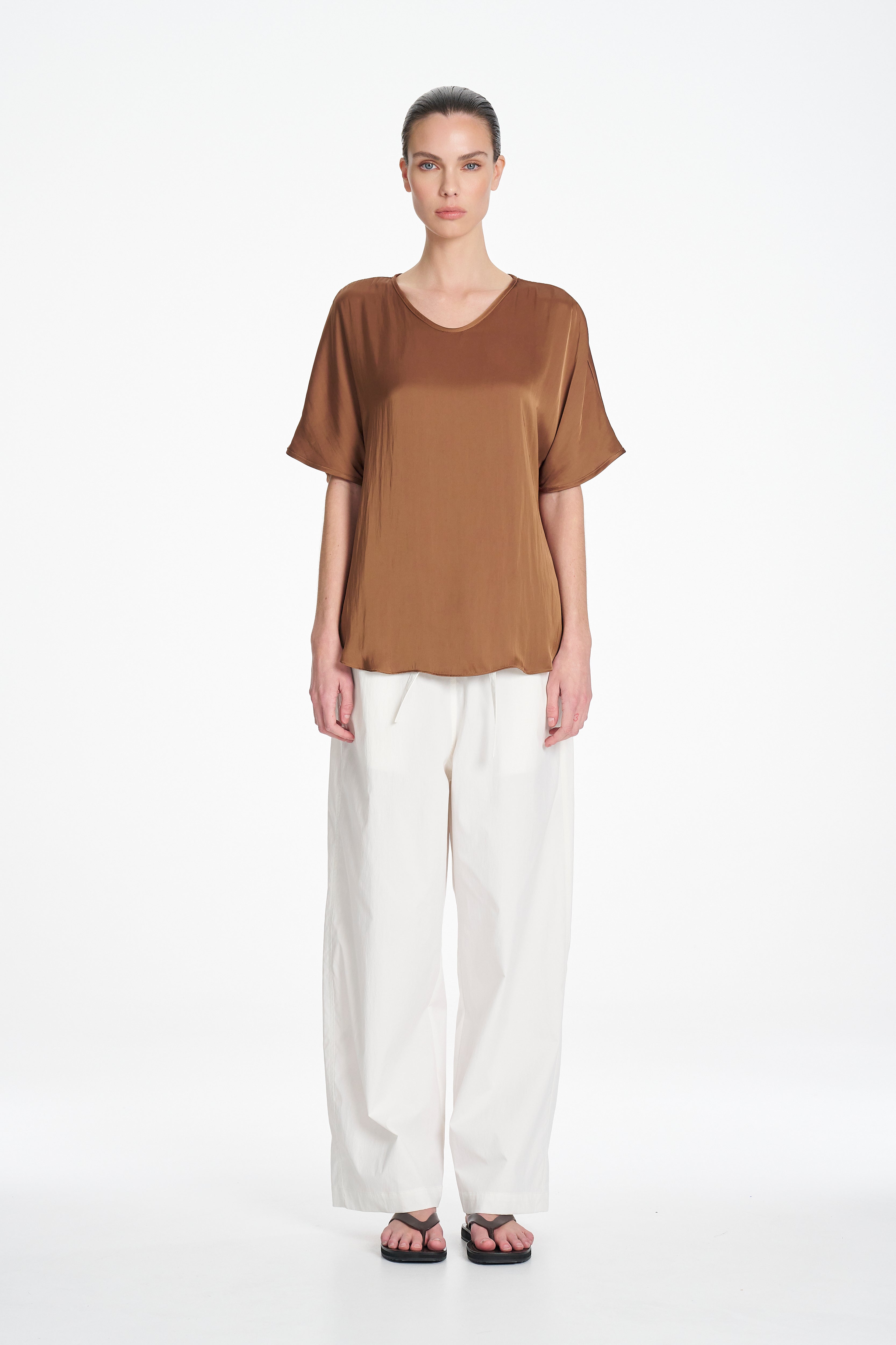 RAGLAN SHELL - Saffron - MELA PURDIE