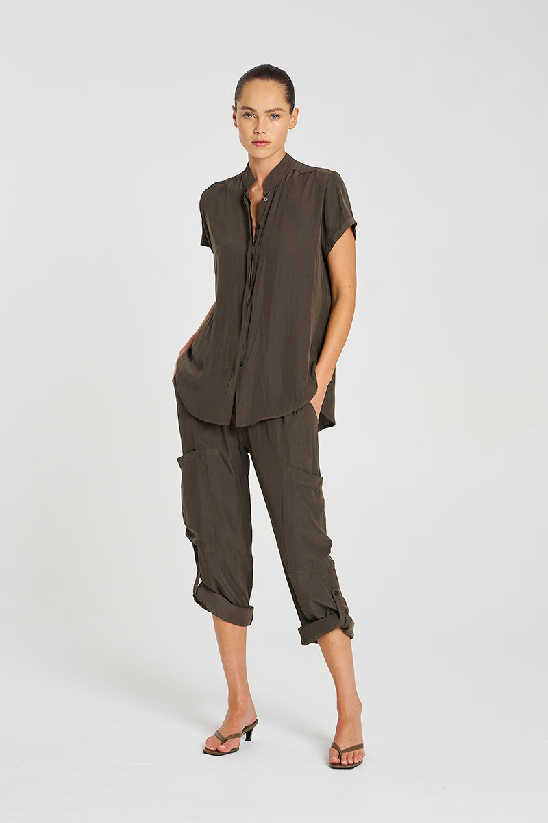 F67 8629 SOFT STAND SHIRT