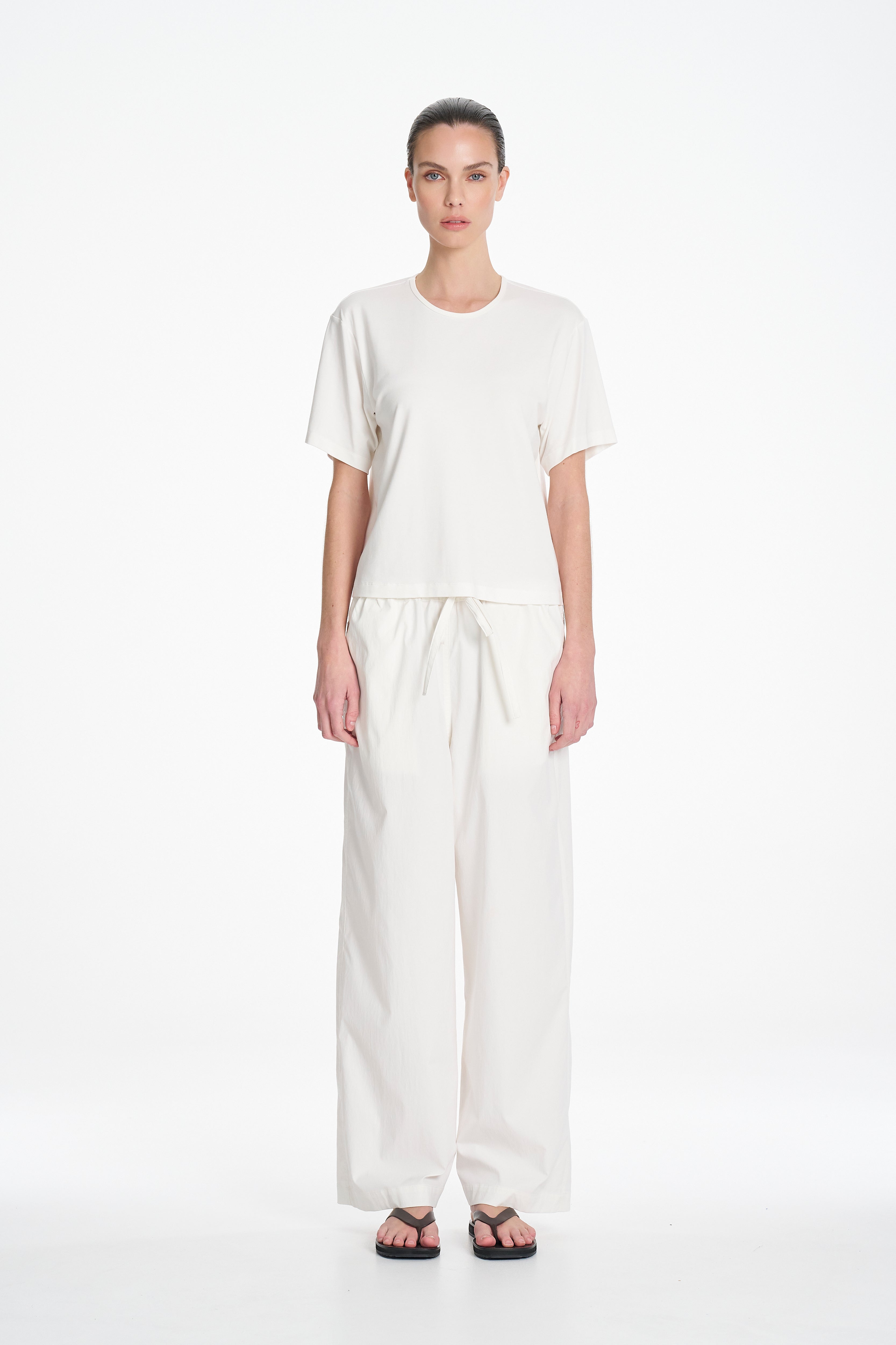 DRAW PANT - Ivory - MELA PURDIE