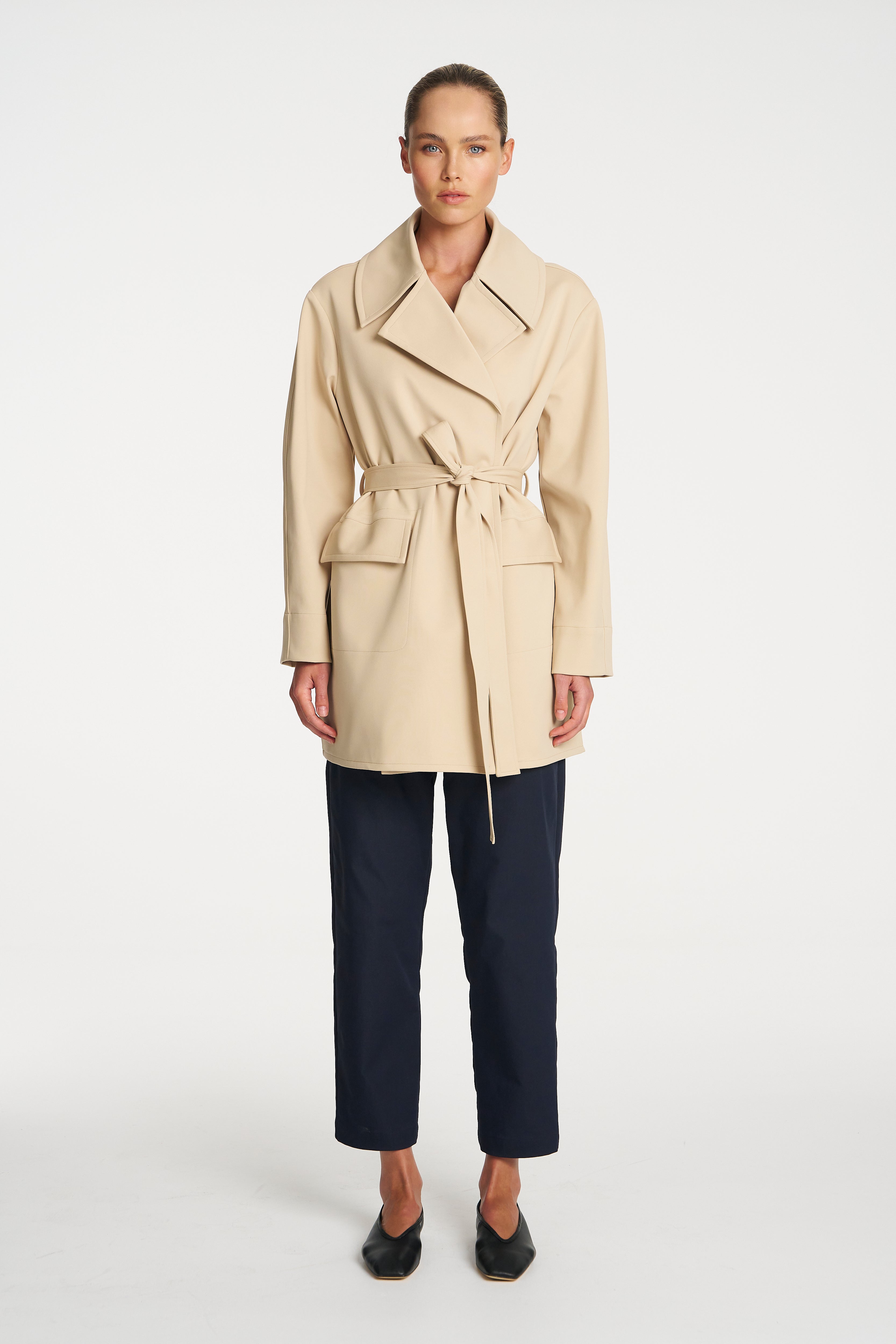 F103 4227 WRAP TRENCH - MELA PURDIE