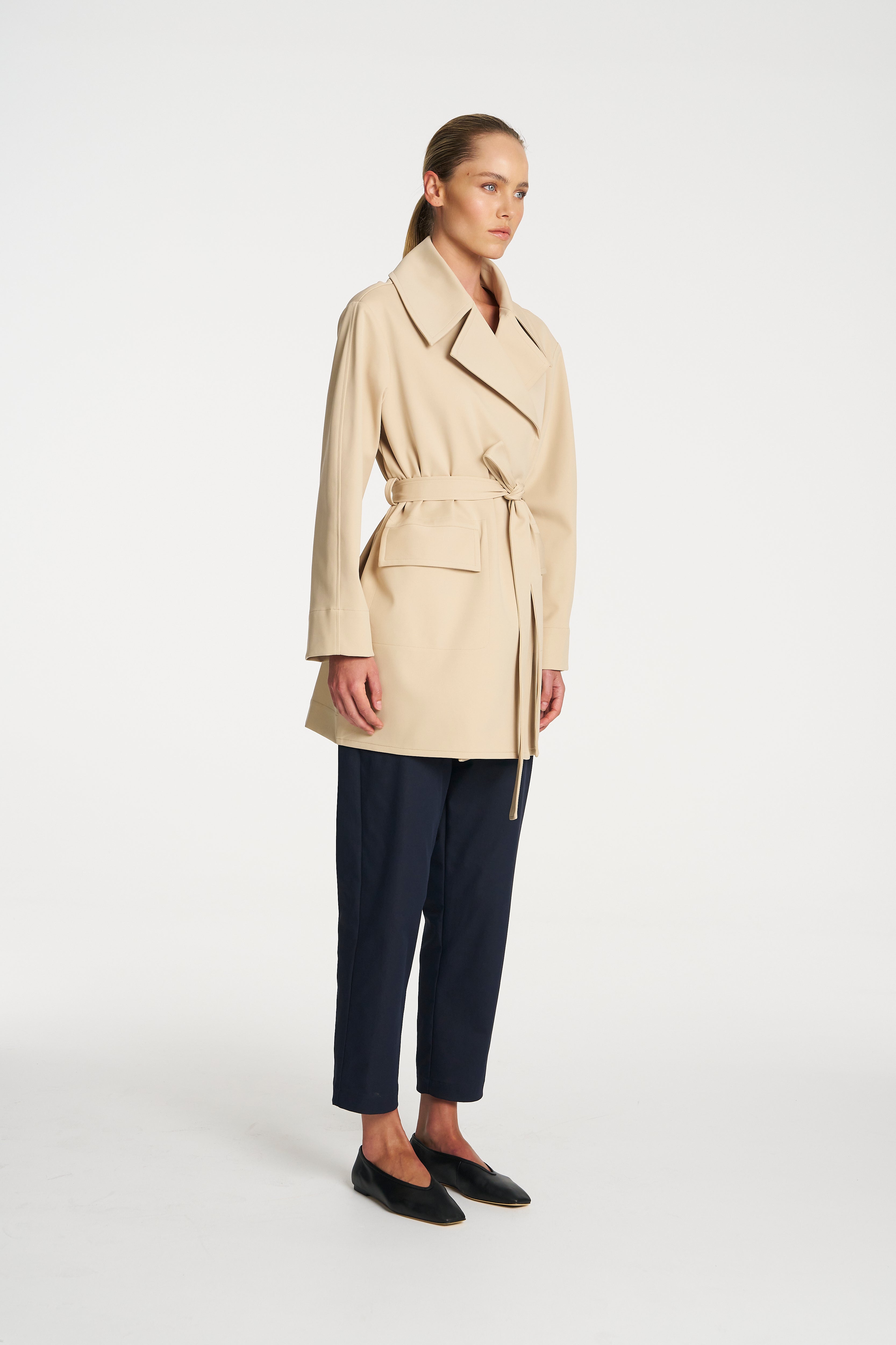 F103 4227 WRAP TRENCH - MELA PURDIE