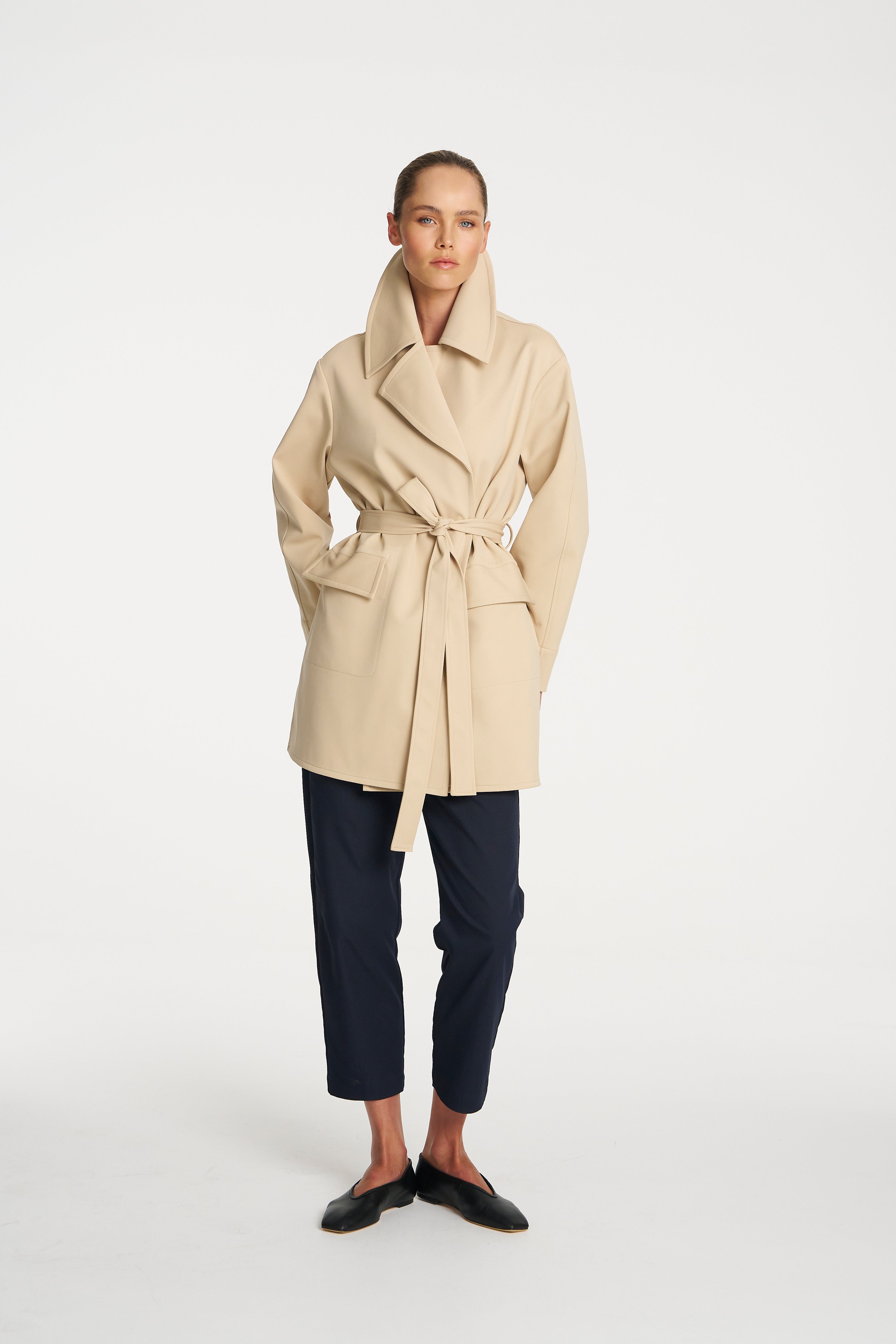 F103 4227 WRAP TRENCH - MELA PURDIE