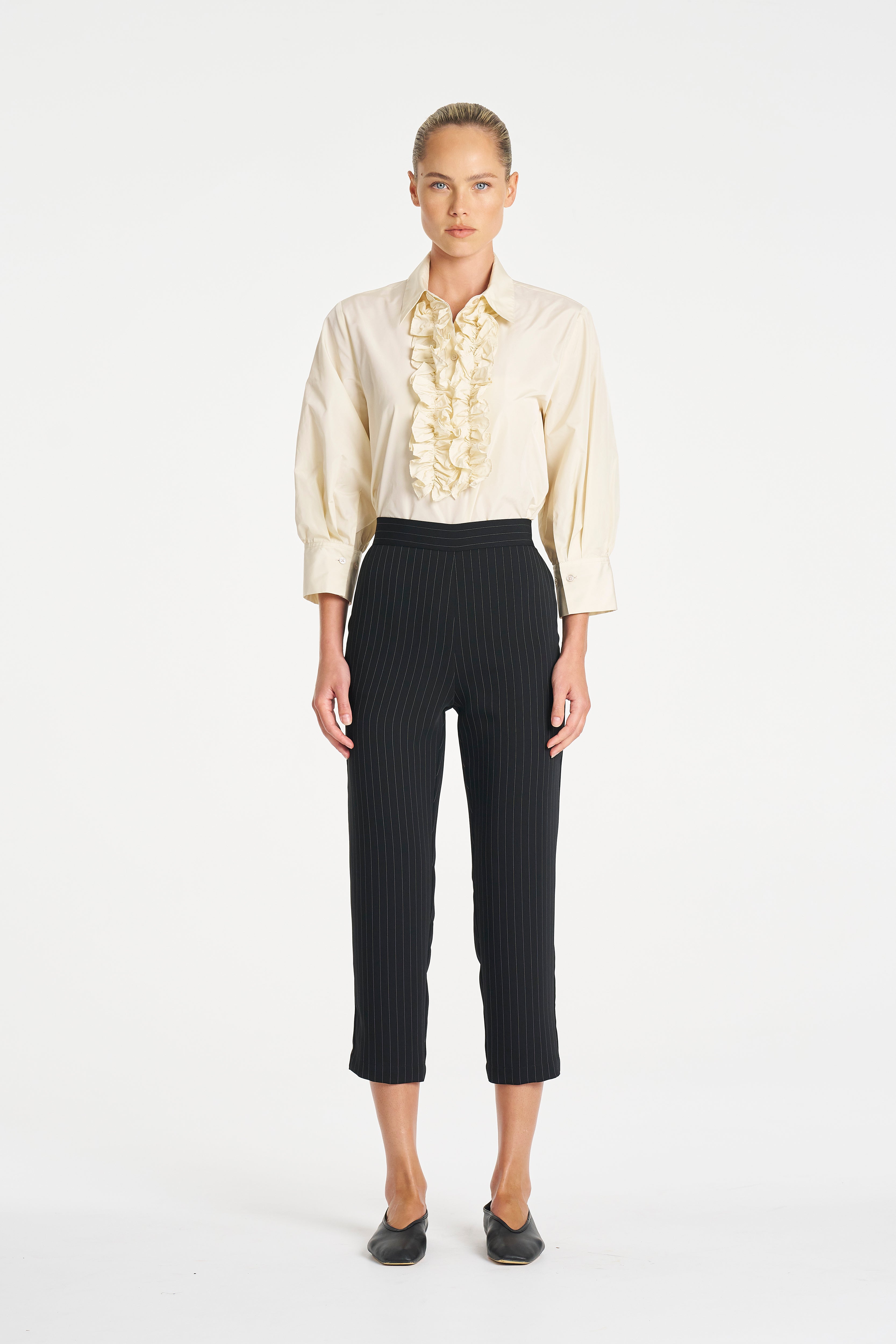 F621 80047 RUFFLE RESORT TOP - MELA PURDIE